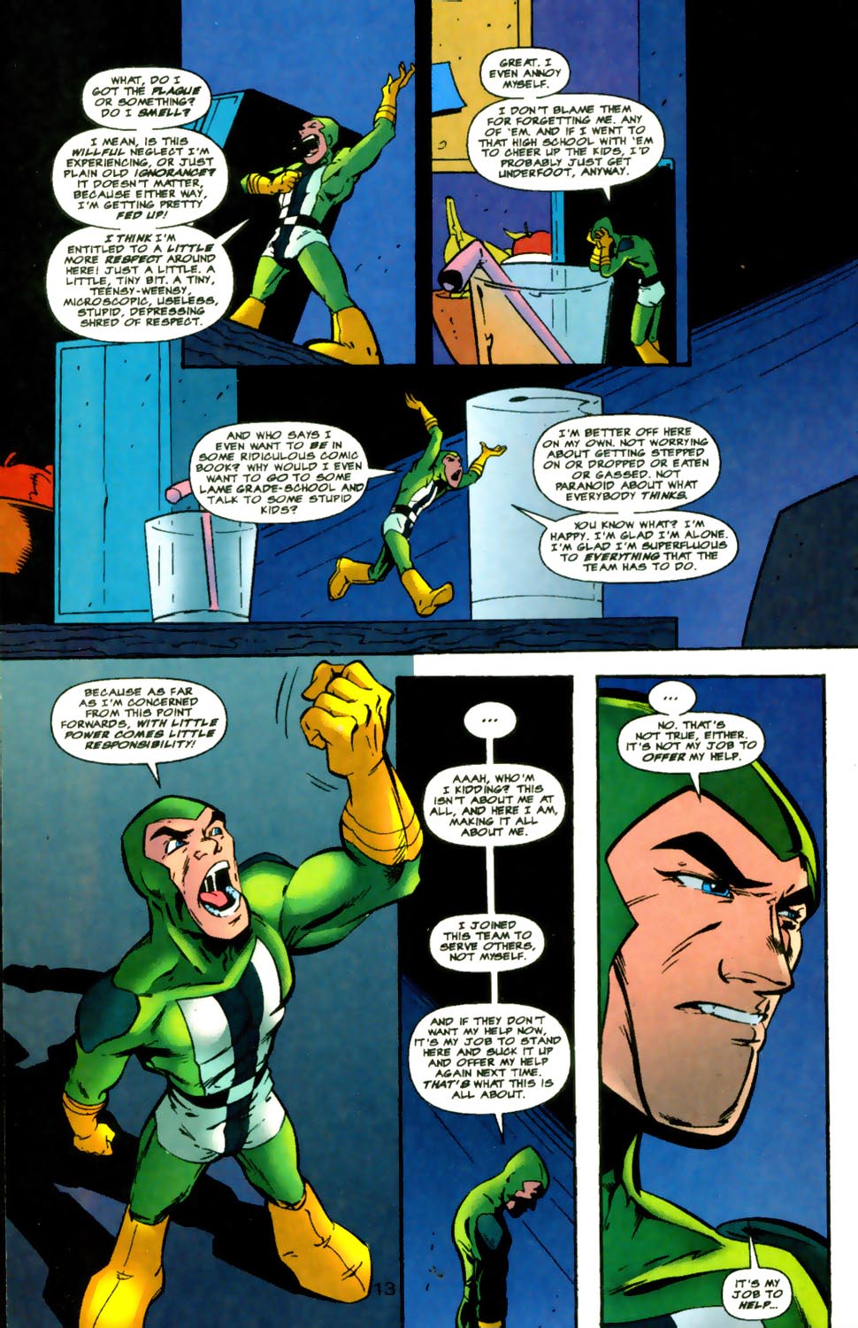 Read online Young Heroes in Love comic -  Issue #14 - 15