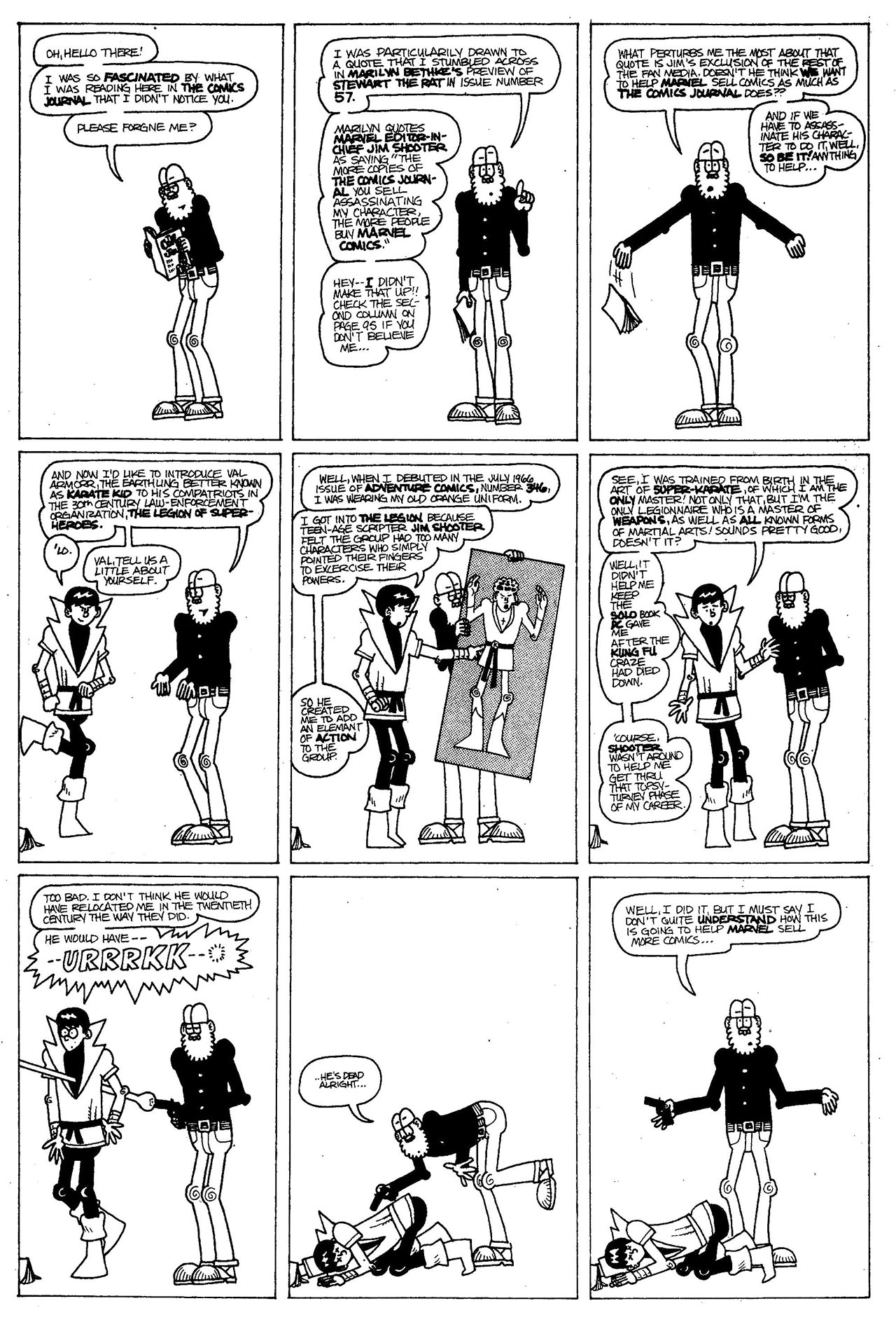 Read online The Nearly Complete Essential Hembeck Archives Omnibus comic -  Issue # TPB (Part 3) - 88