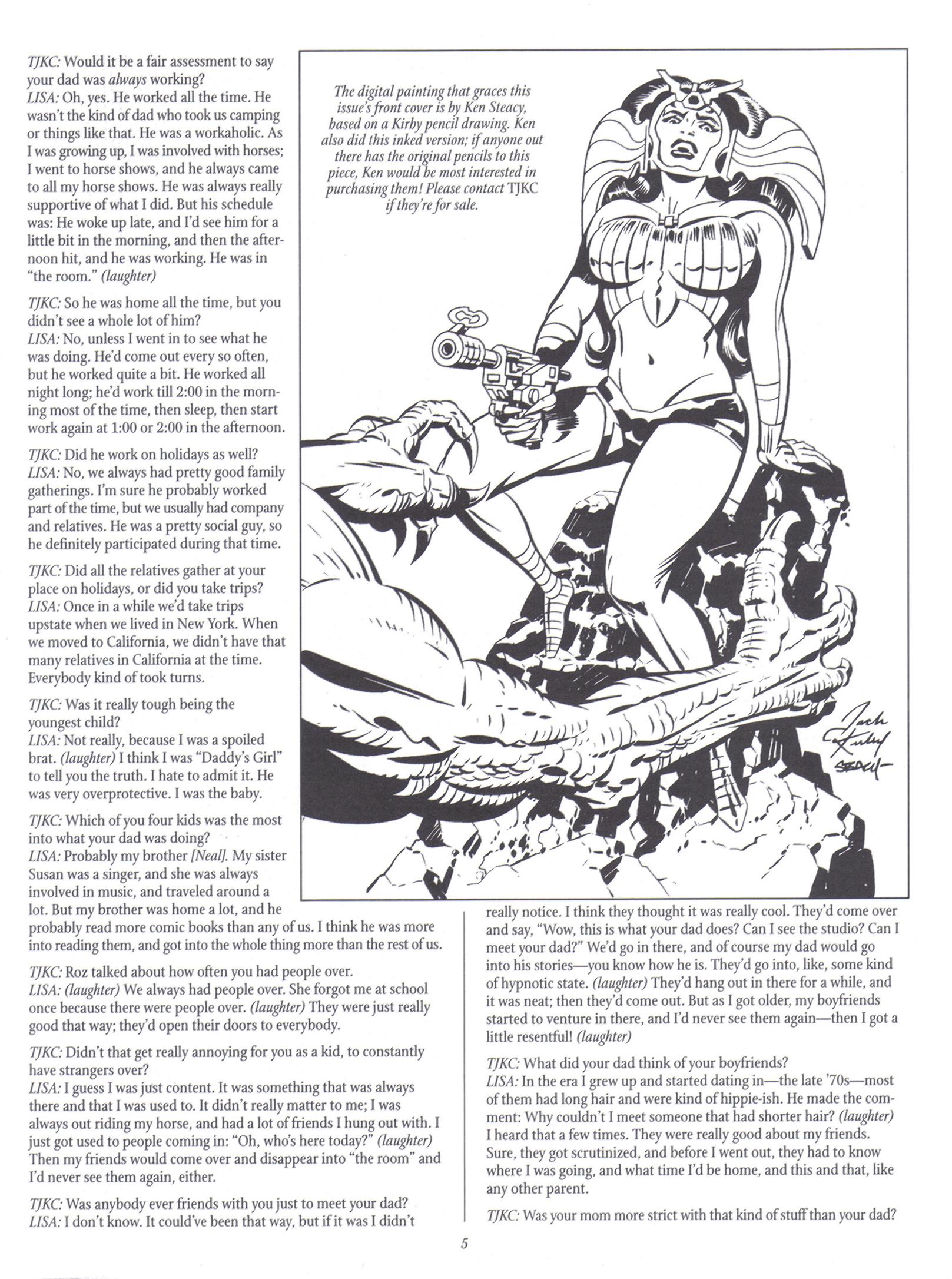 Read online The Jack Kirby Collector comic -  Issue #20 - 5