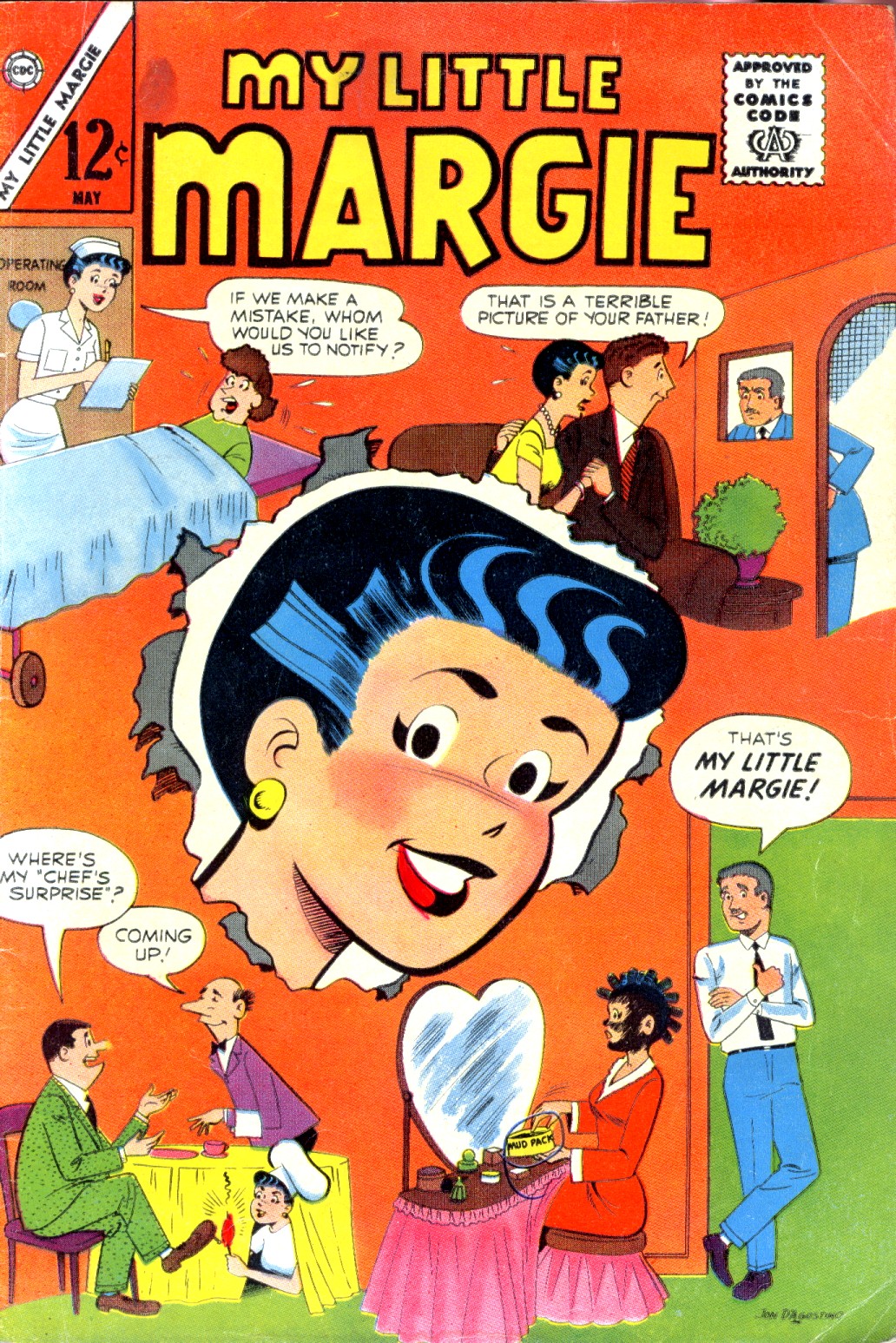 Read online My Little Margie (1954) comic -  Issue #47 - 1