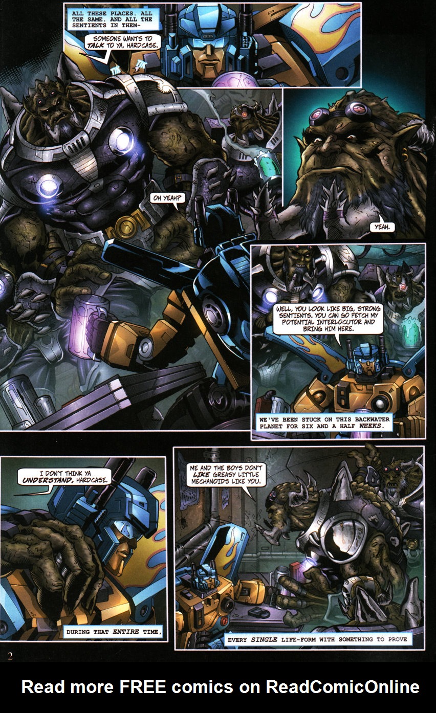 Read online Transformers: Timelines comic -  Issue #0 Special - 4