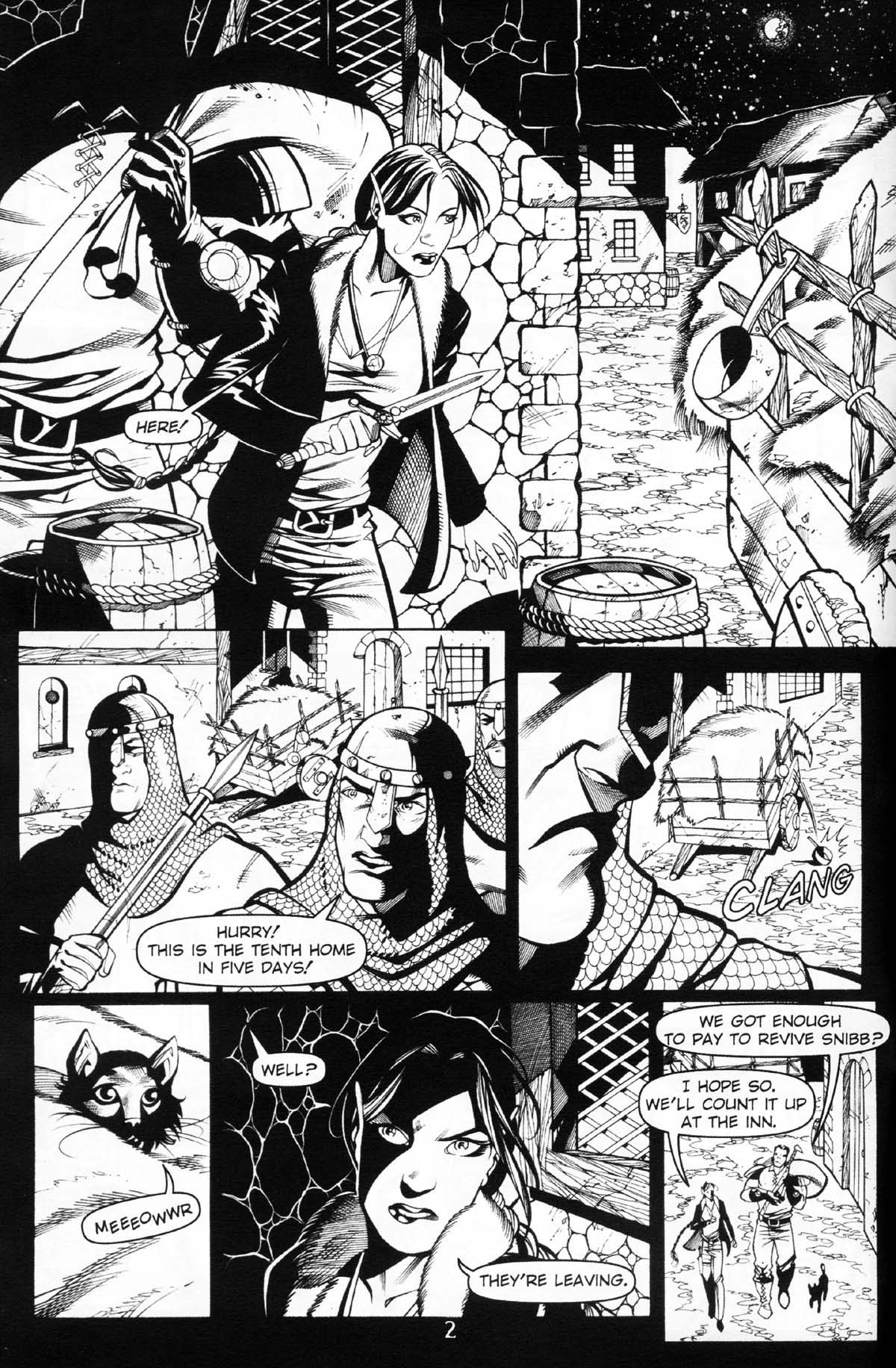 Read online Dungeons & Dragons: Black & White comic -  Issue #5 - 4