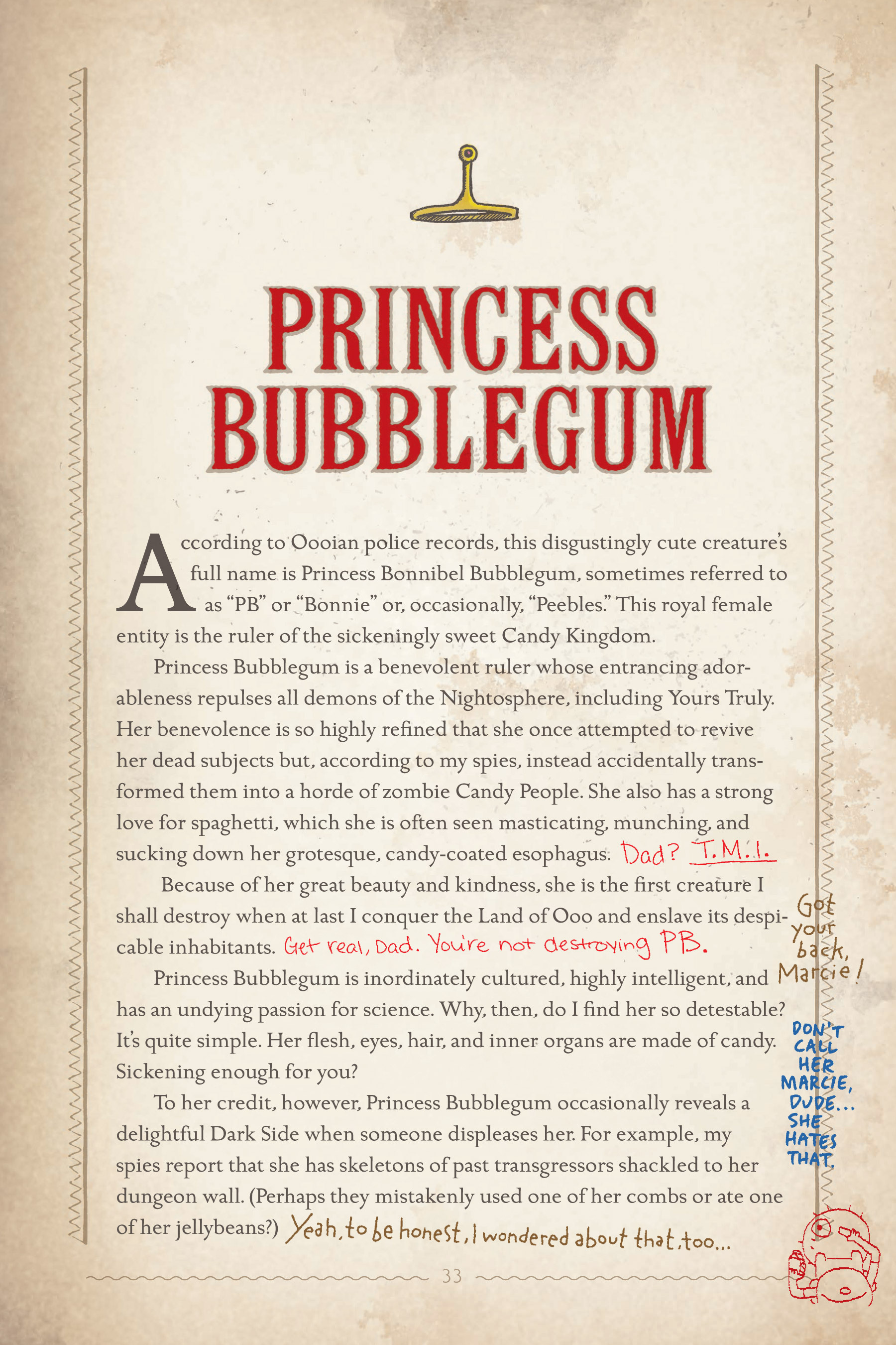 Read online The Adventure Time Encyclopaedia comic -  Issue # TPB (Part 1) - 35