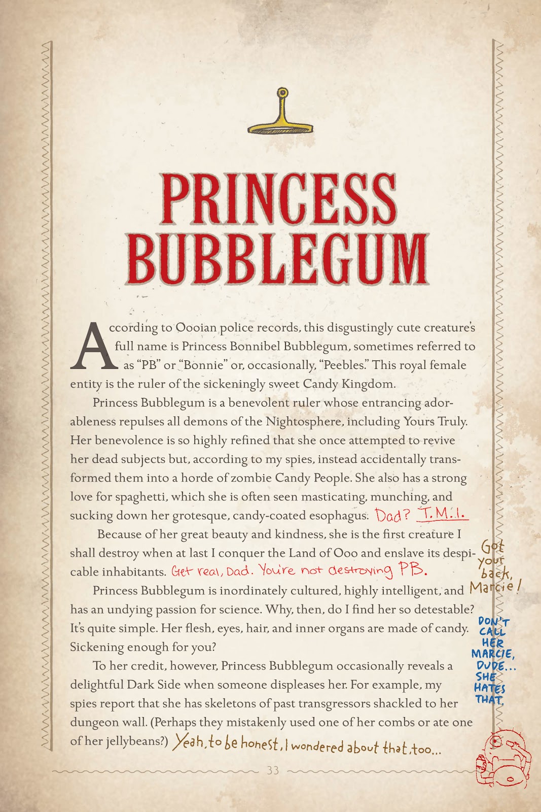 The Adventure Time Encyclopaedia issue TPB (Part 1) - Page 35