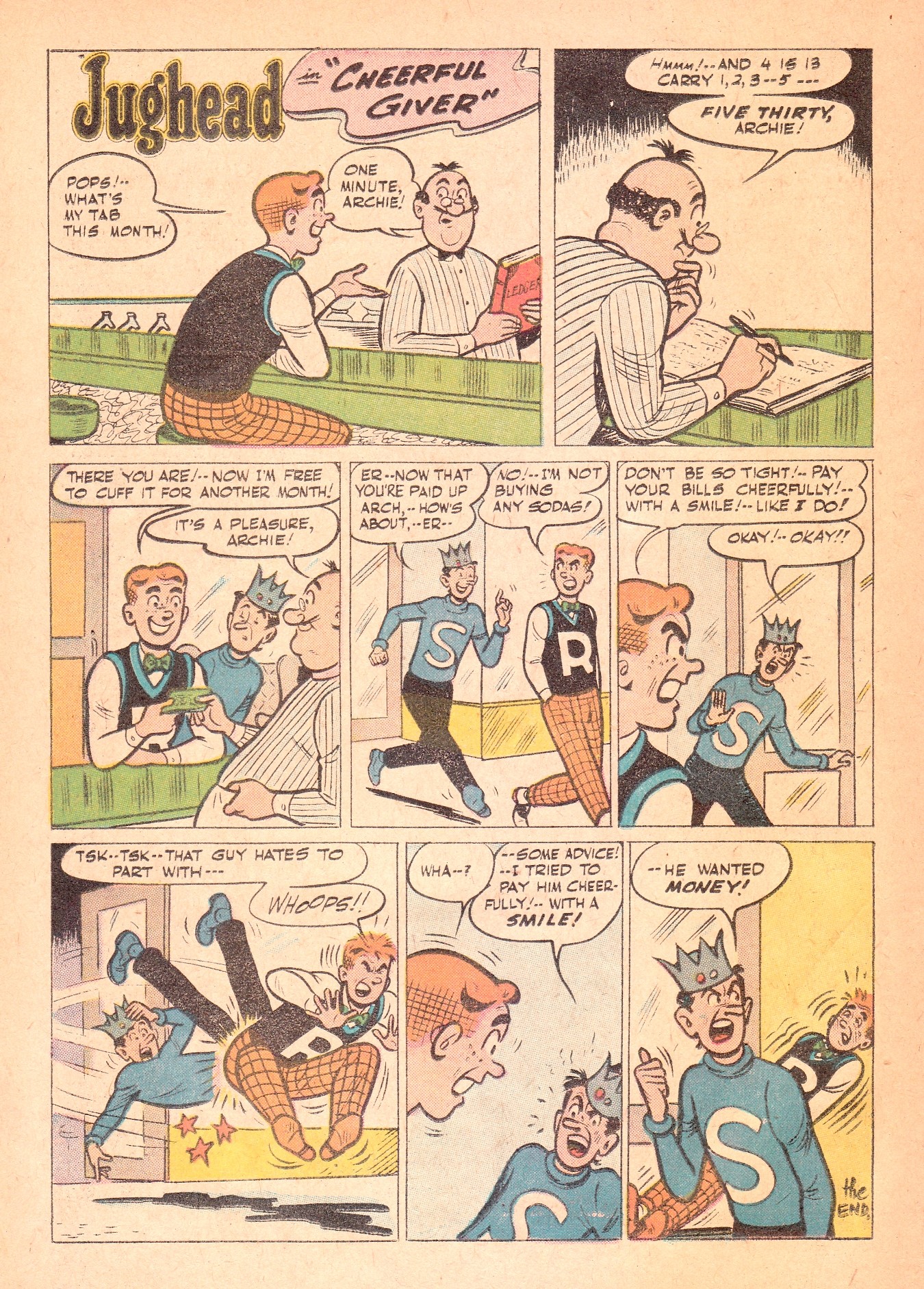 Read online Archie's Pal Jughead comic -  Issue #37 - 22