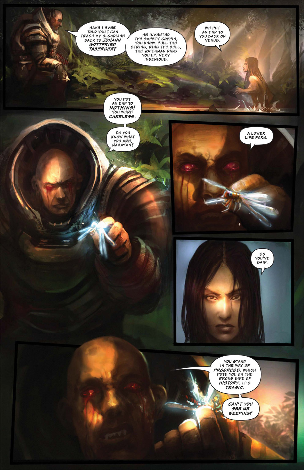 Read online Shrapnel: Hubris comic -  Issue #1 - 47