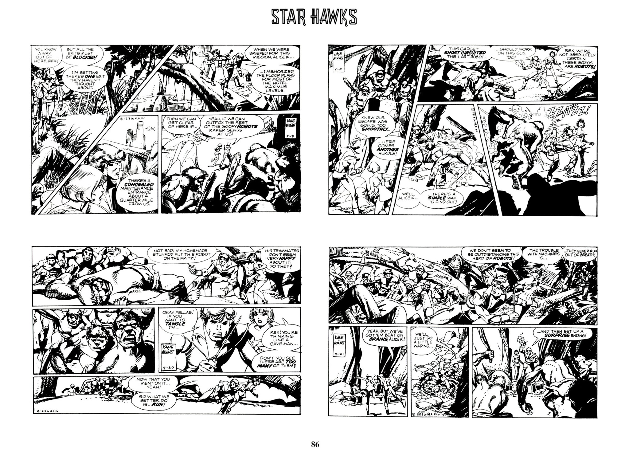 Read online Star Hawks: The Complete Series comic -  Issue # TPB - 86