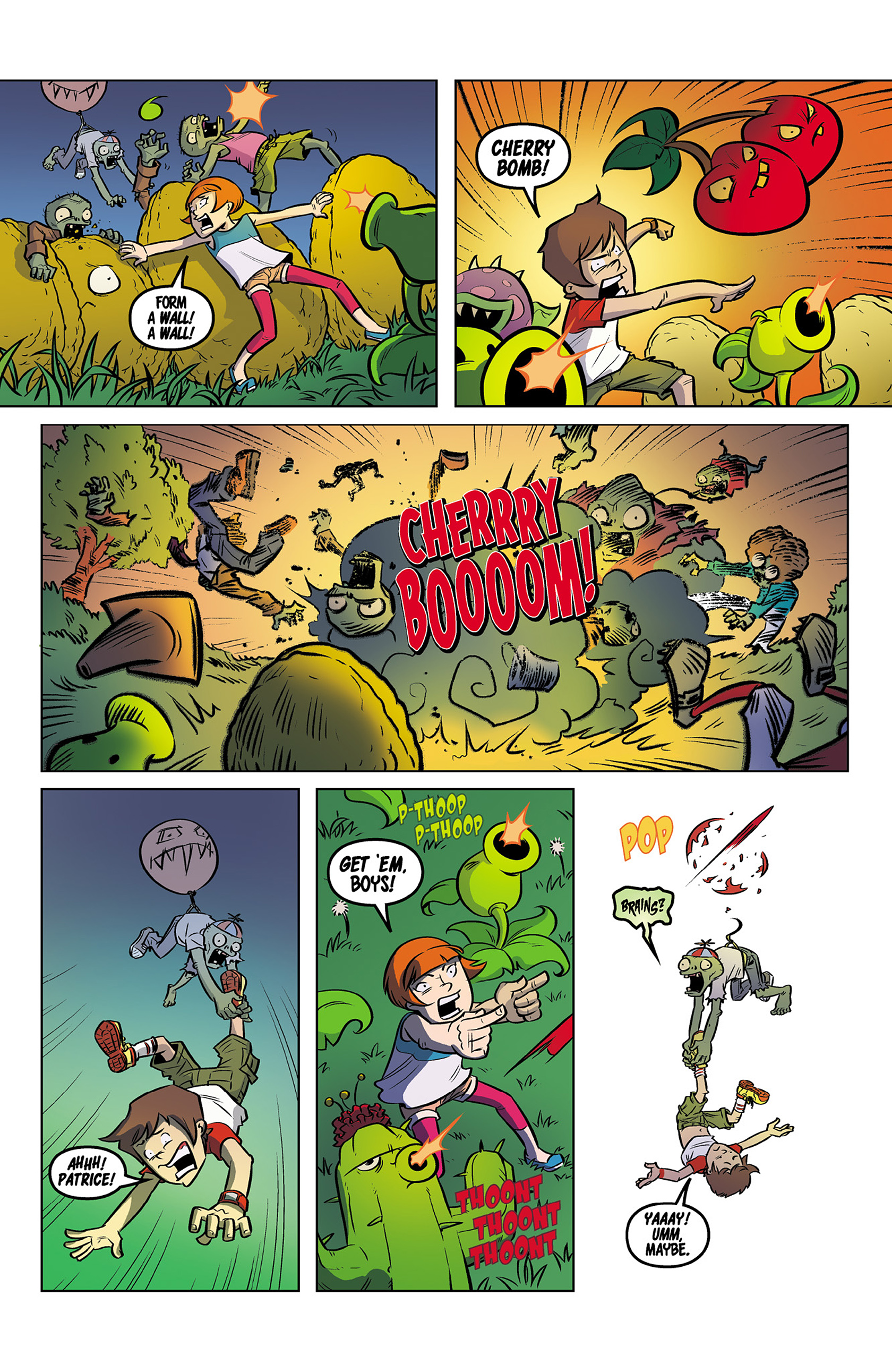 Read online Plants vs. Zombies: Lawnmageddon comic - Issue #5