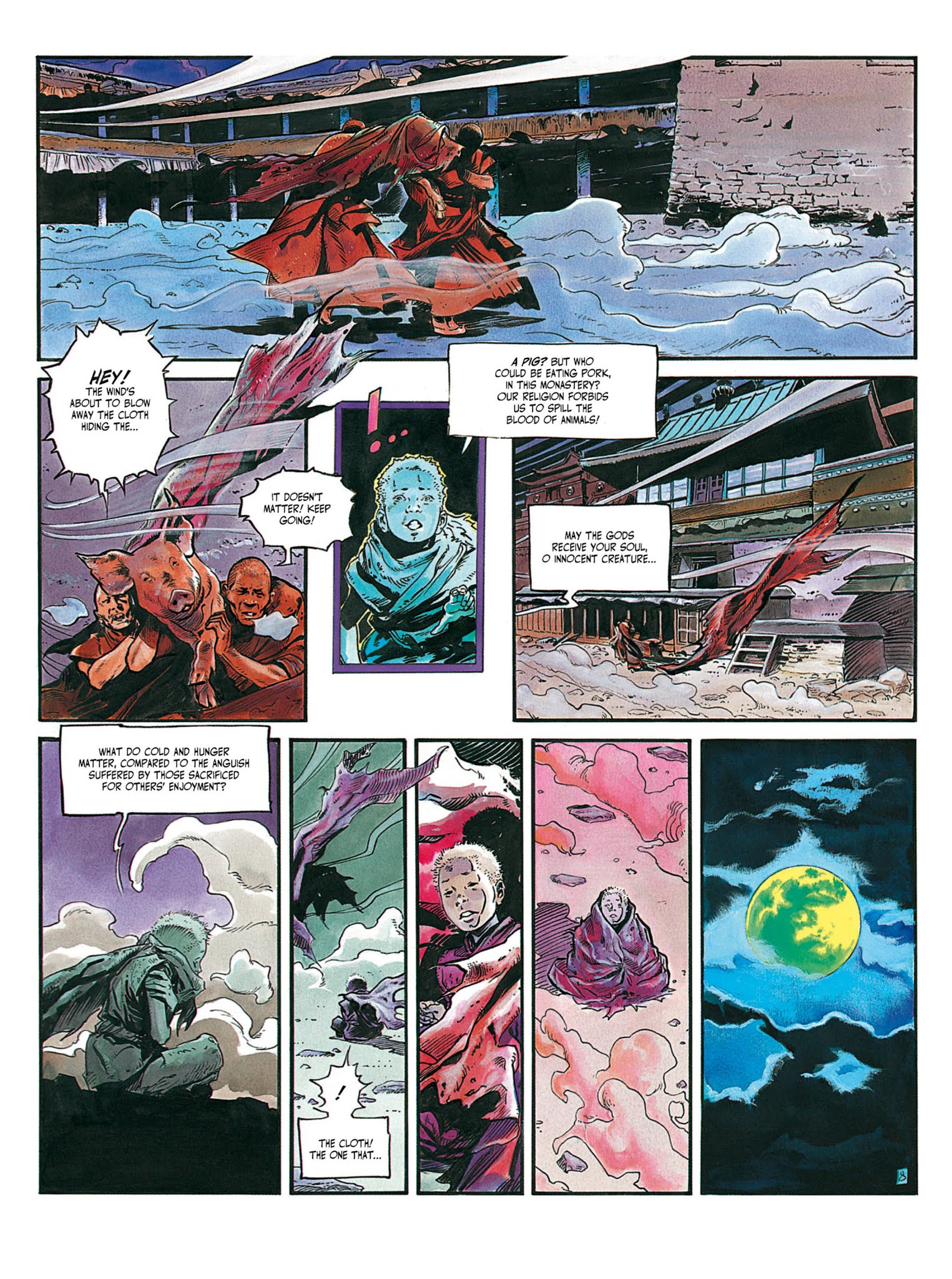Read online The White Lama comic -  Issue #3 - 12