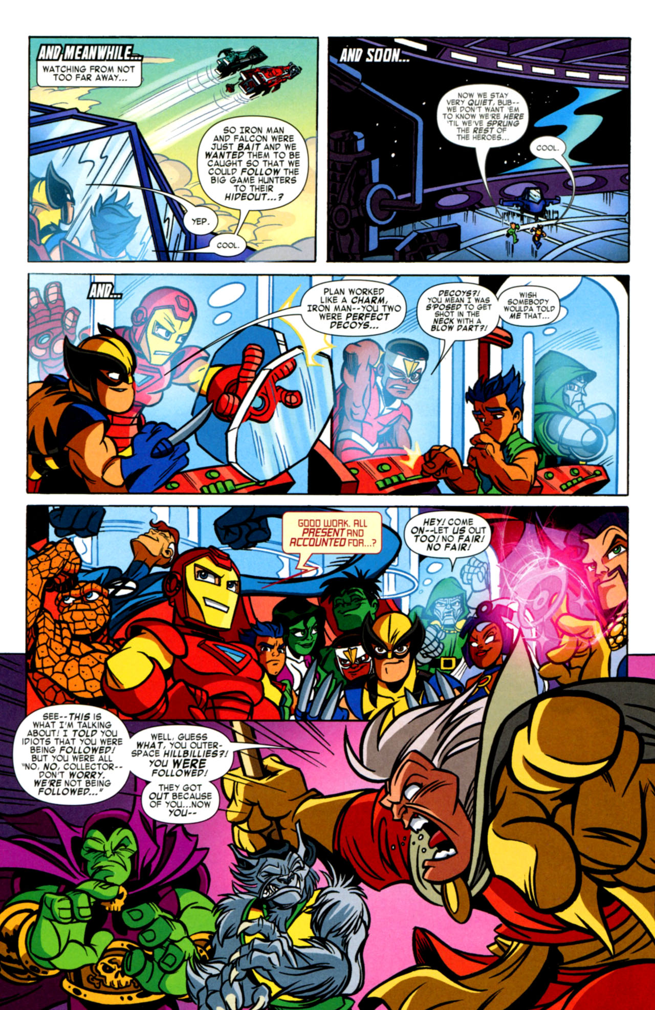 Read online Super Hero Squad comic -  Issue #4 - 9