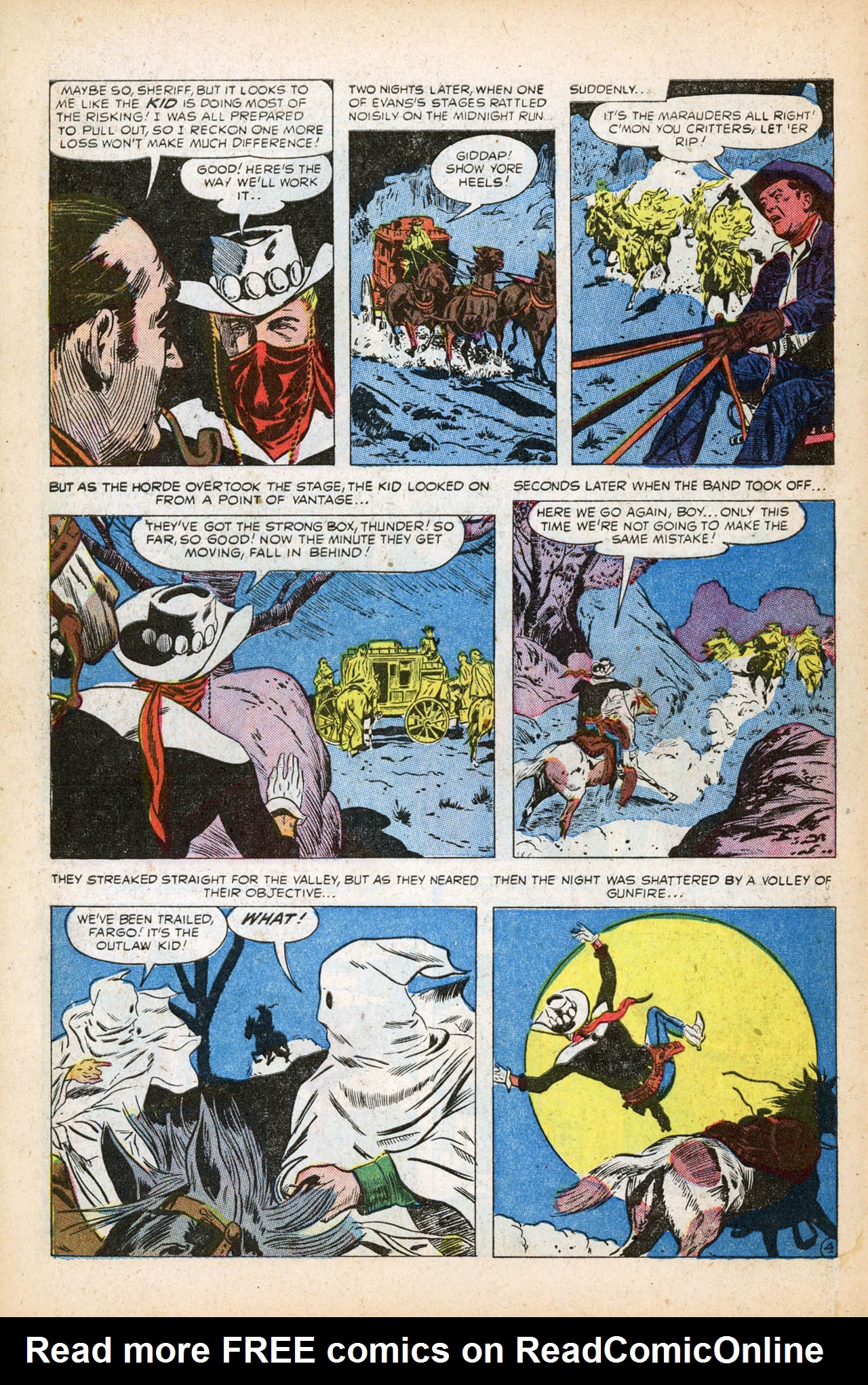 Read online The Outlaw Kid (1954) comic -  Issue #6 - 30