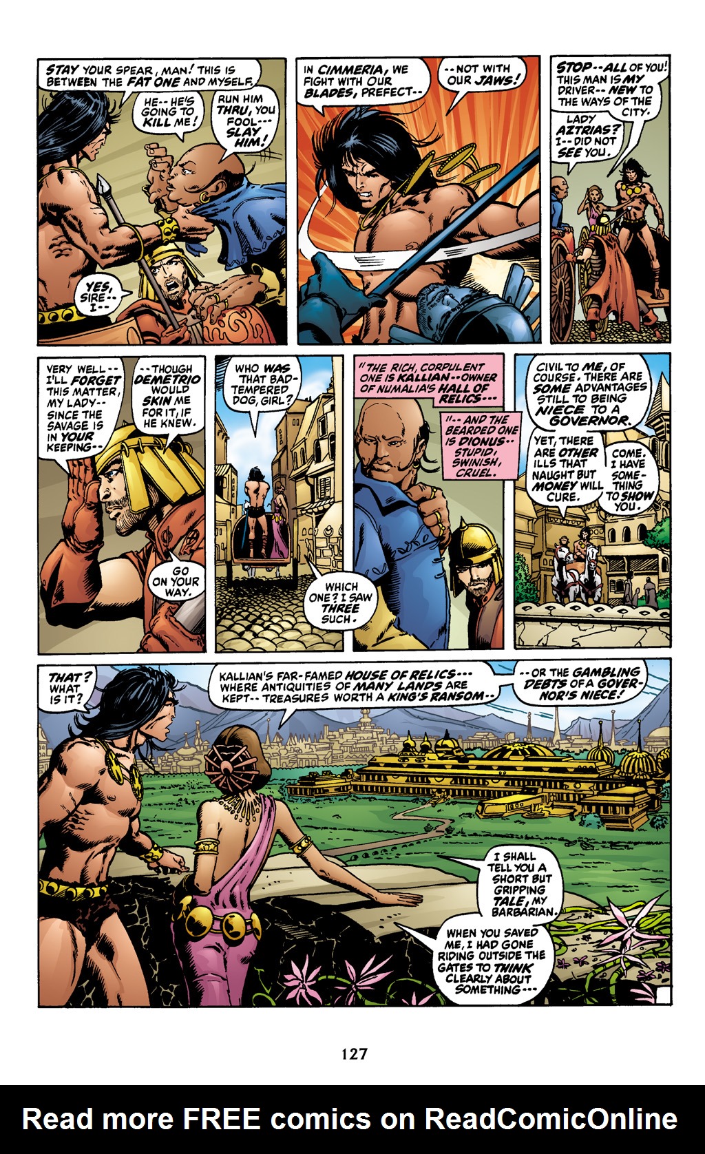 Read online The Chronicles of Conan comic -  Issue # TPB 1 (Part 2) - 28