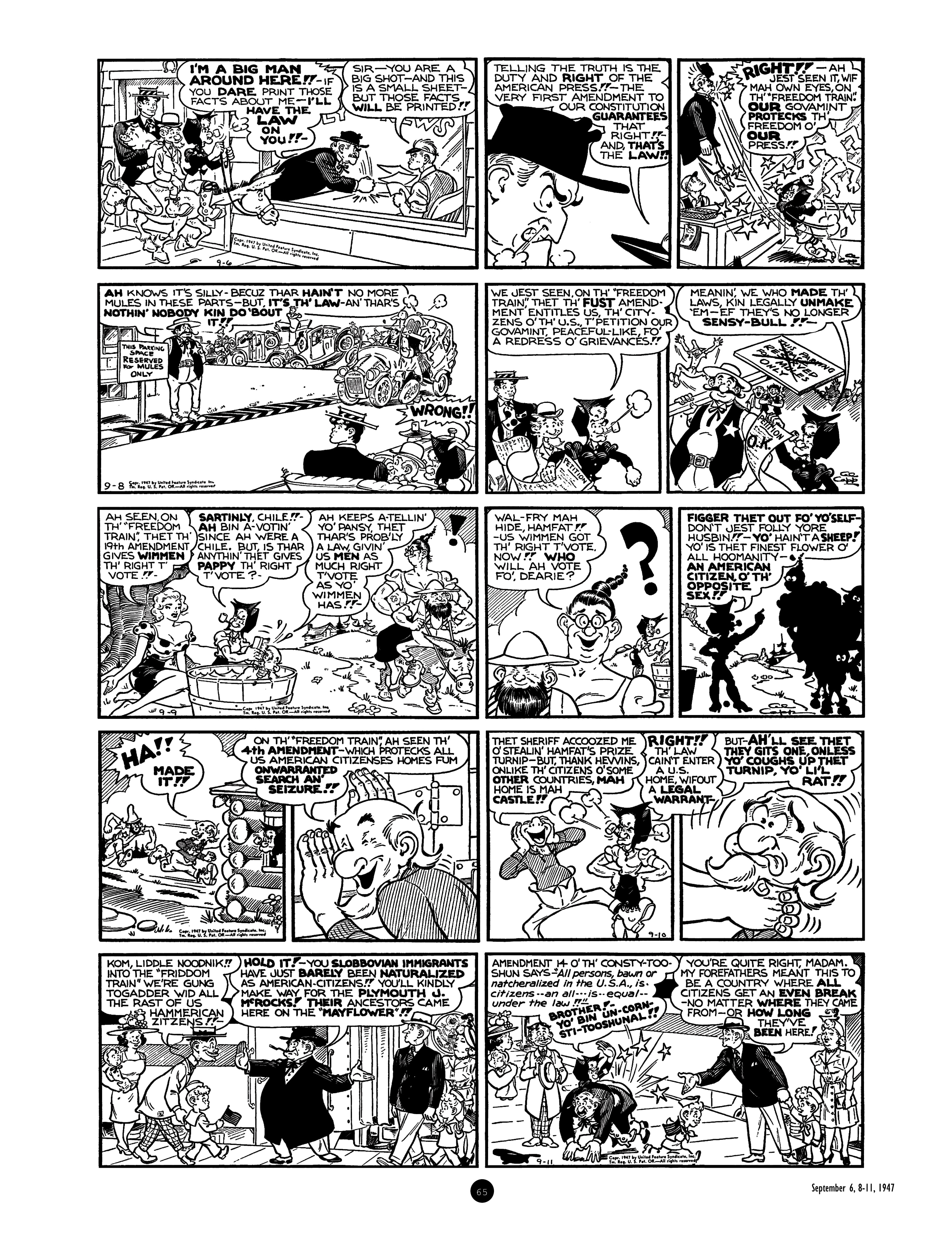 Read online Al Capp's Li'l Abner Complete Daily & Color Sunday Comics comic -  Issue # TPB 7 (Part 1) - 65