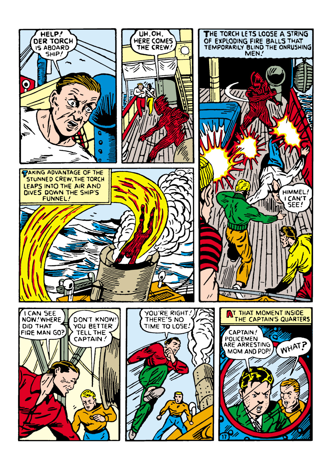 Read online The Human Torch (1940) comic -  Issue #3 - 20