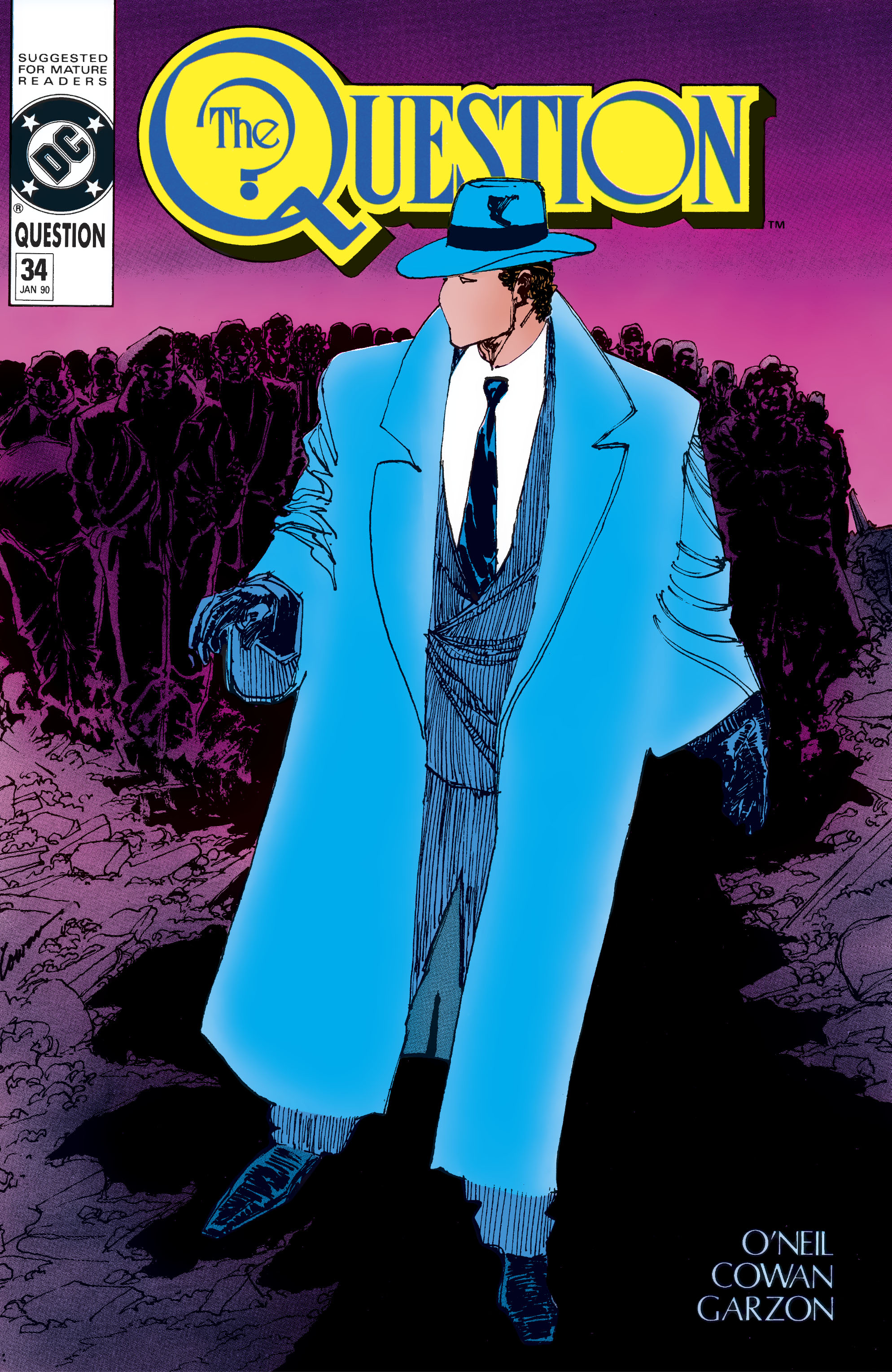 Read online The Question (1987) comic -  Issue #34 - 1