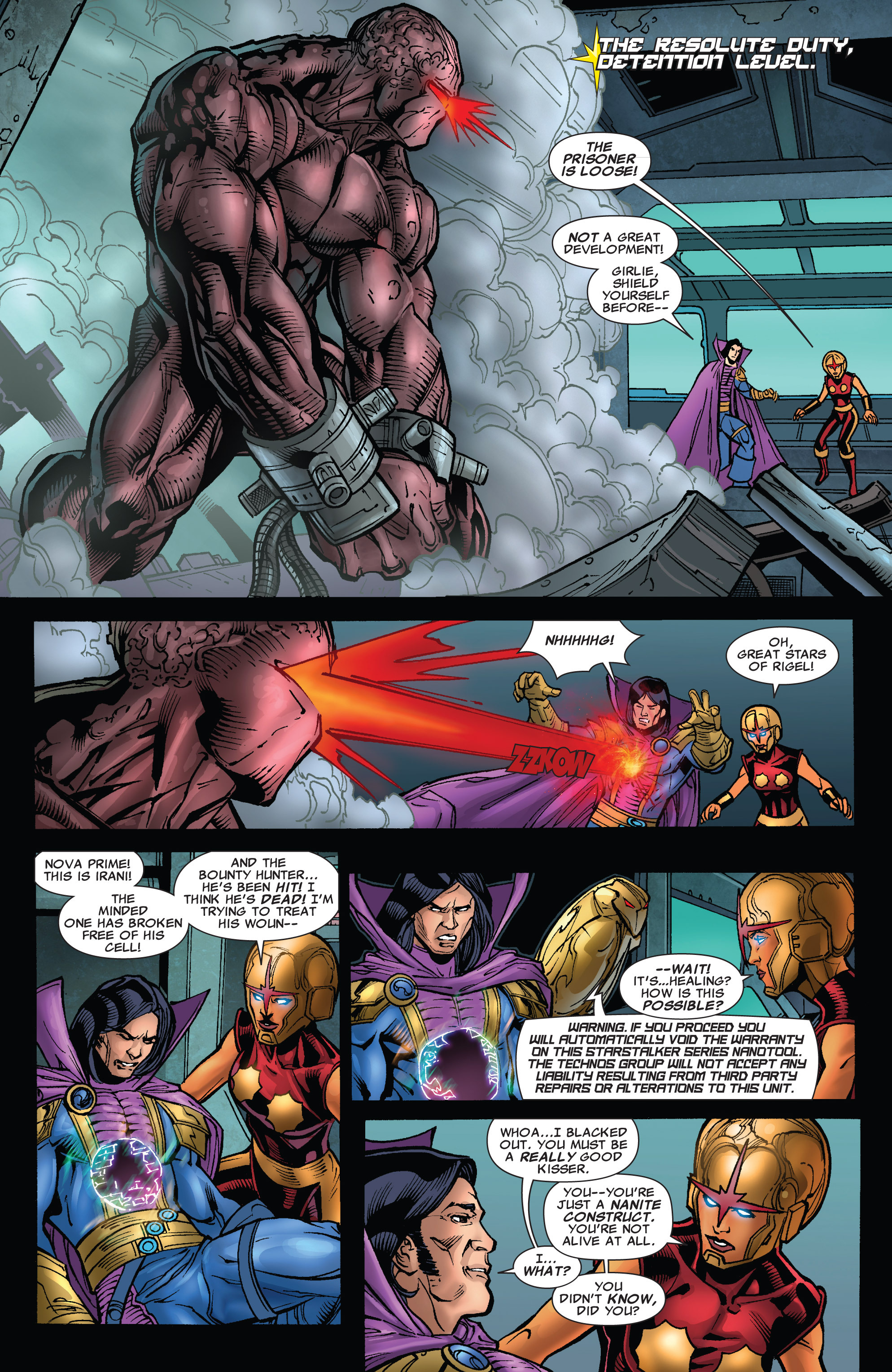 Read online Nova (2007) comic -  Issue #30 - 12