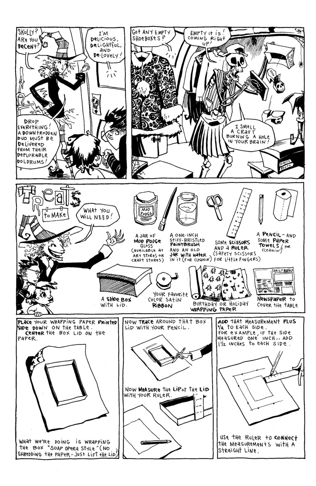 Read online Scary Godmother Comic Book Stories comic -  Issue # TPB - 272