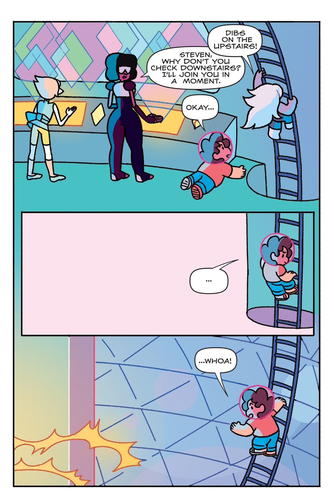 Read online Steven Universe: Anti-Gravity comic -  Issue # TPB - 83