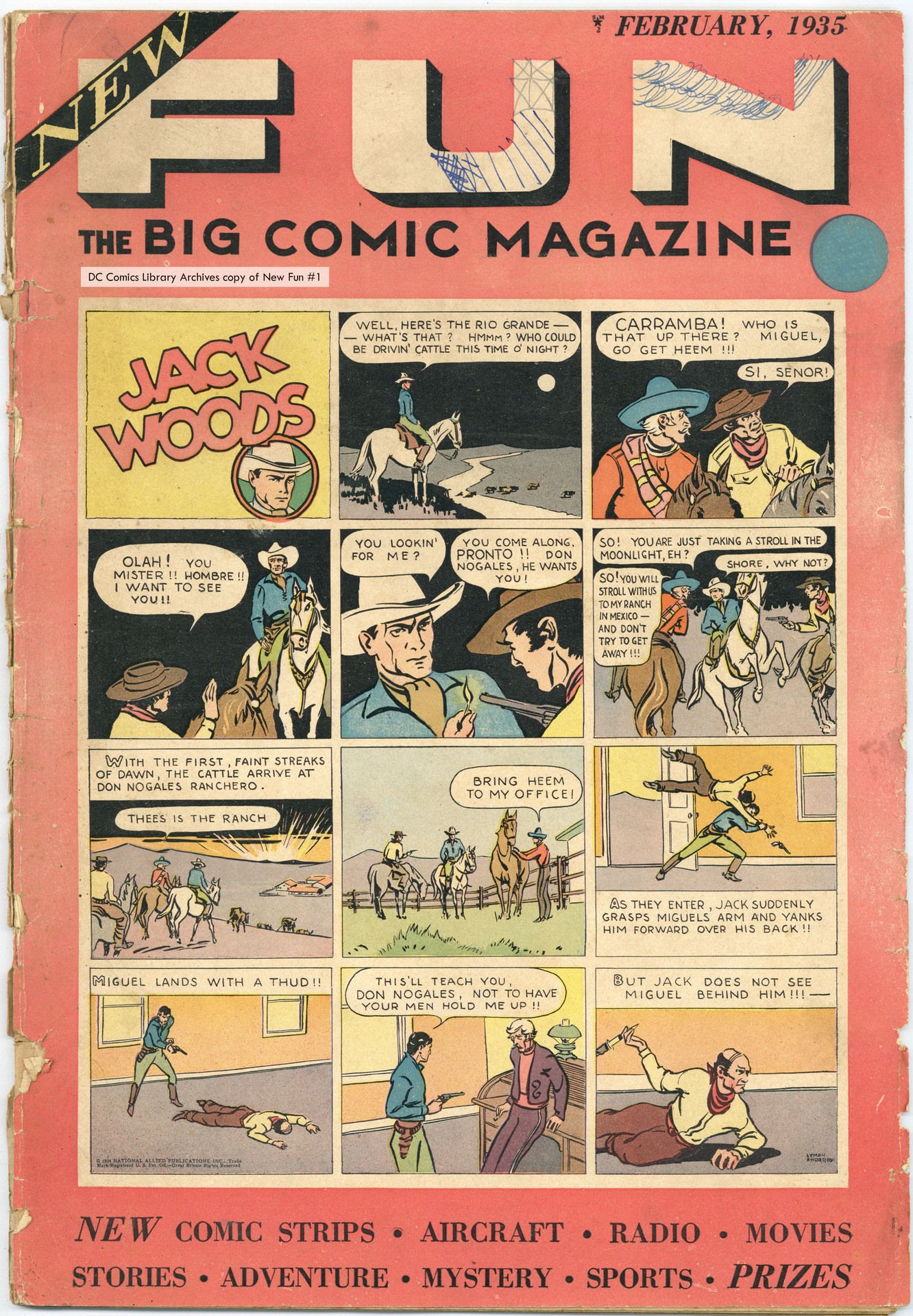 Read online Famous First Edition: New Fun #1 C-63 comic -  Issue #1 C-63 Full - 47