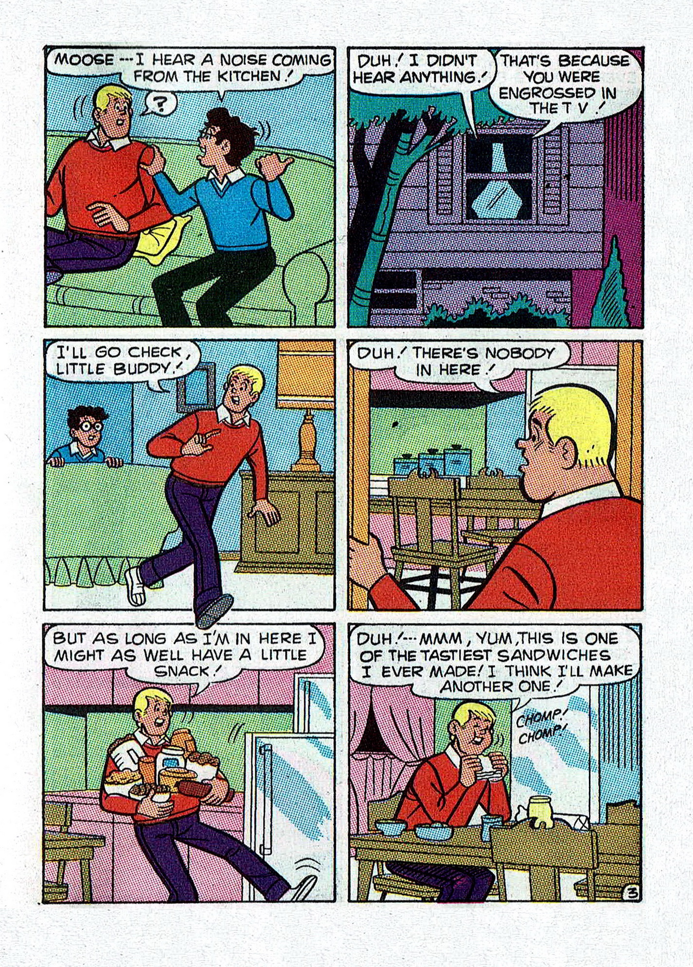 Read online Jughead Jones Comics Digest comic -  Issue #75 - 31