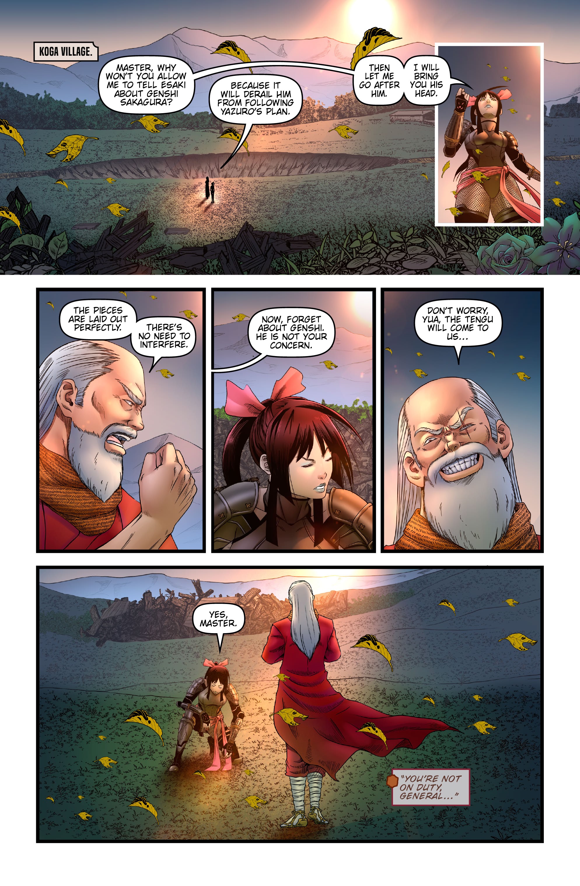 Read online Honor and Curse comic -  Issue #8 - 3