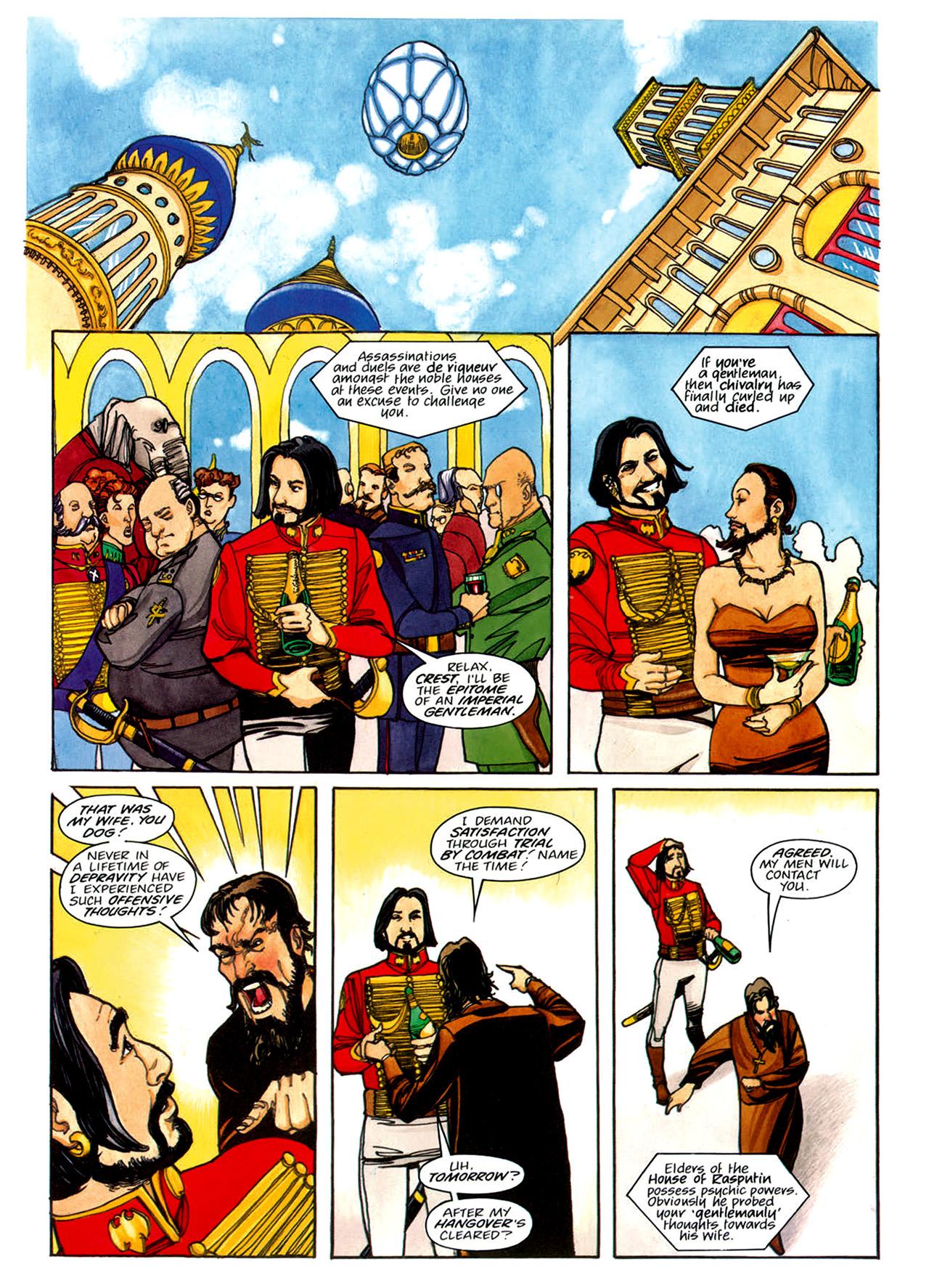Read online Nikolai Dante comic -  Issue # TPB 1 - 137