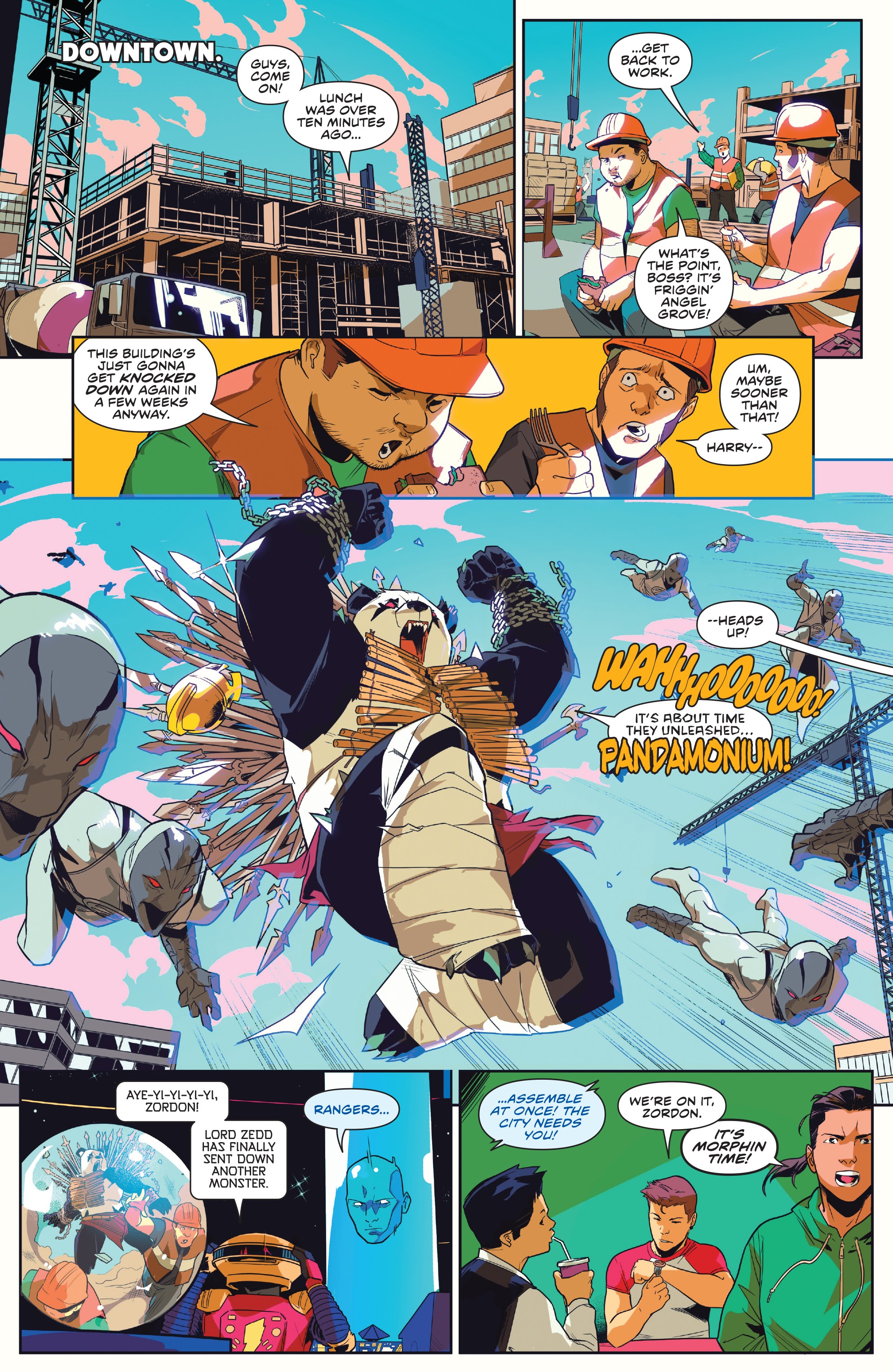 Read online Mighty Morphin comic -  Issue #1 - 19