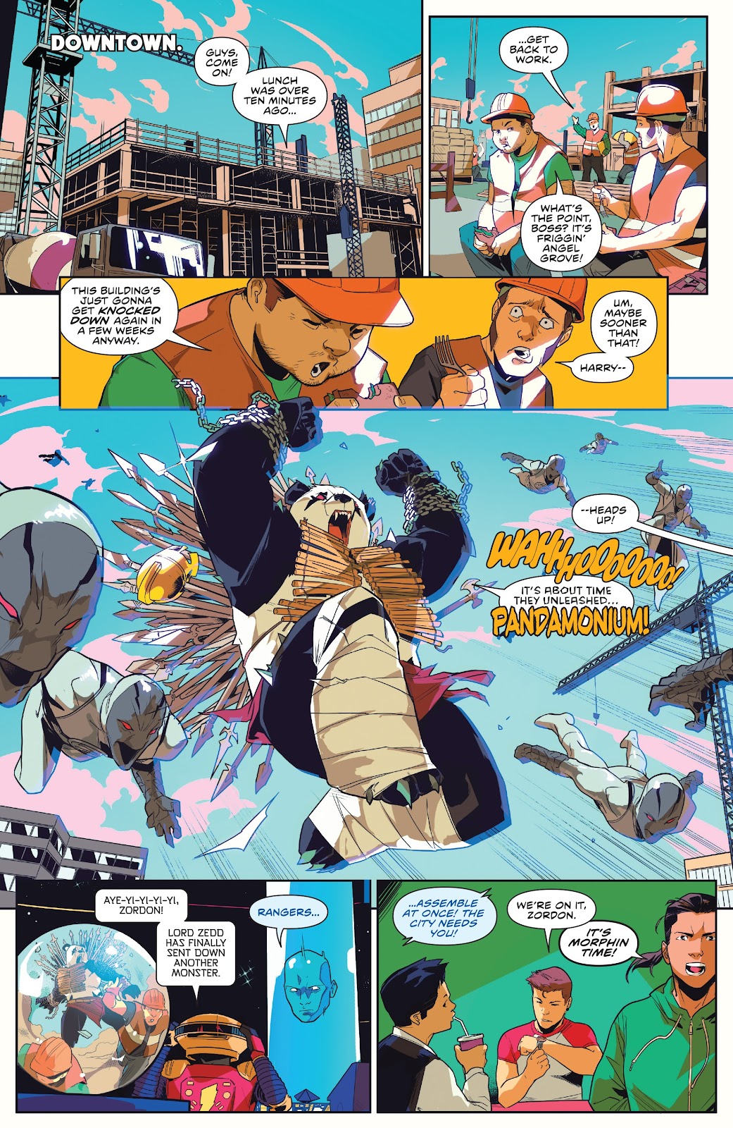 Mighty Morphin issue 1 - Page 19