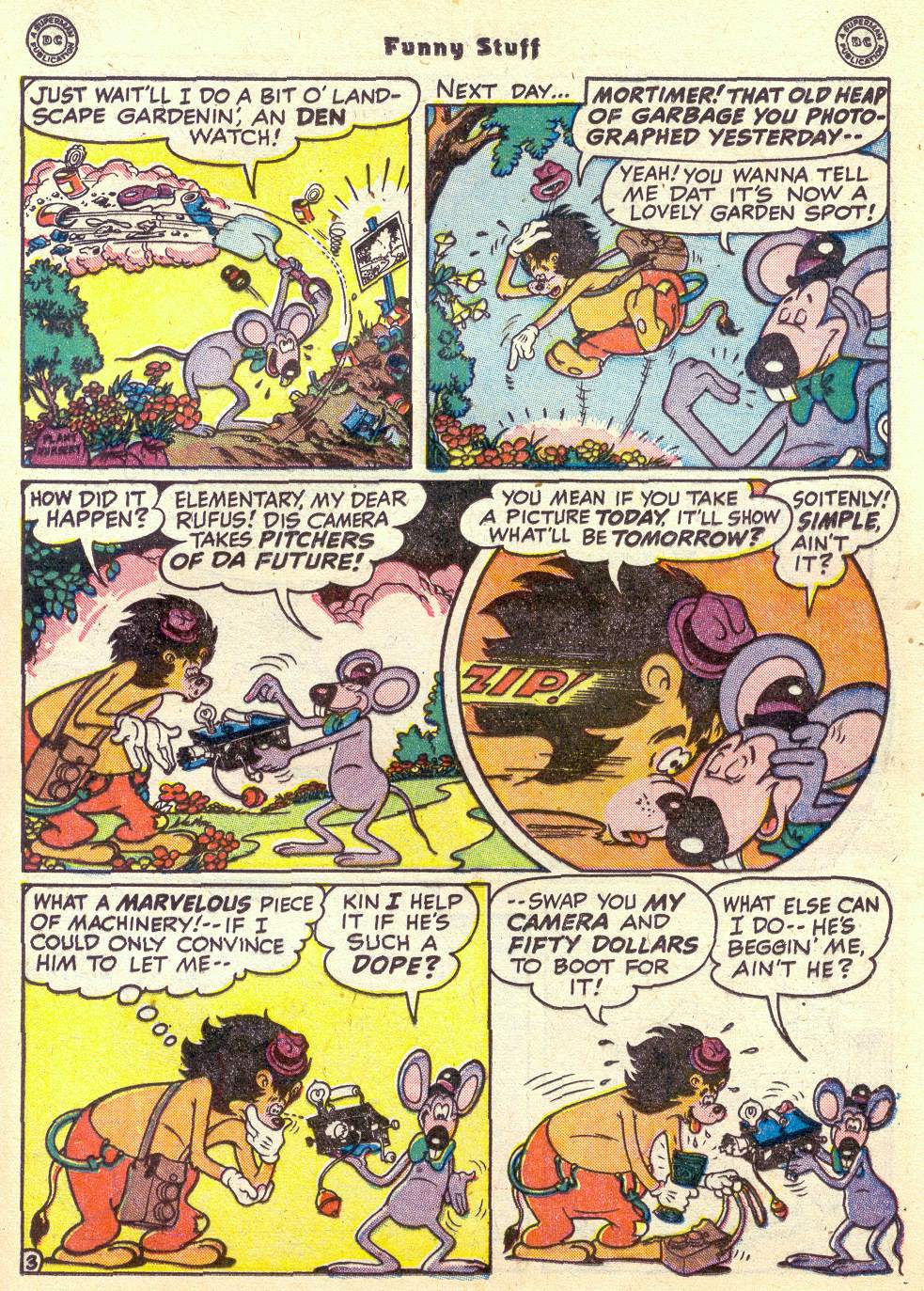 Read online Funny Stuff comic -  Issue #37 - 37