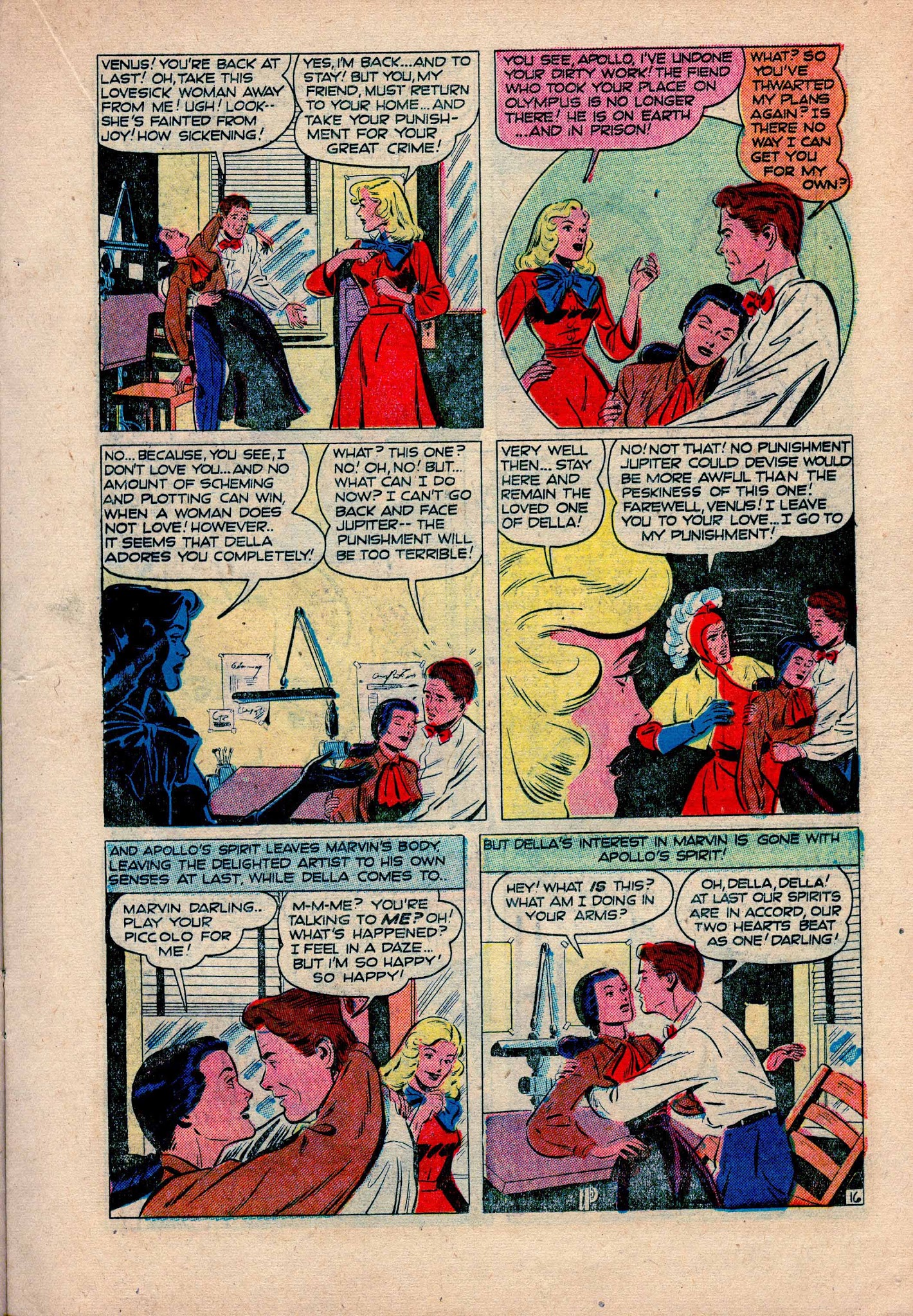 Read online Venus (1948) comic -  Issue #9 - 23