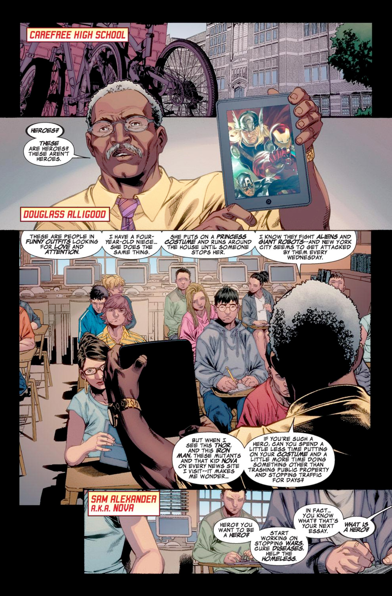 Read online Avengers: Heroes Welcome comic -  Issue # Full - 3