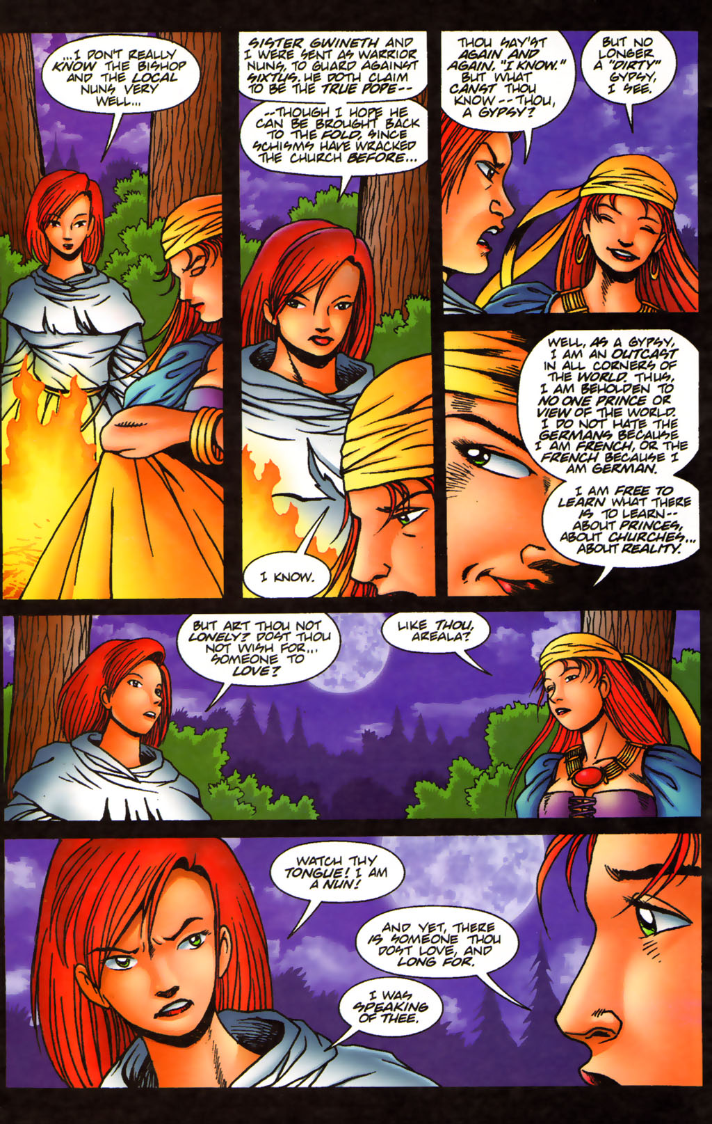 Read online Warrior Nun Areala: Scorpio Rose comic -  Issue #2 - 16