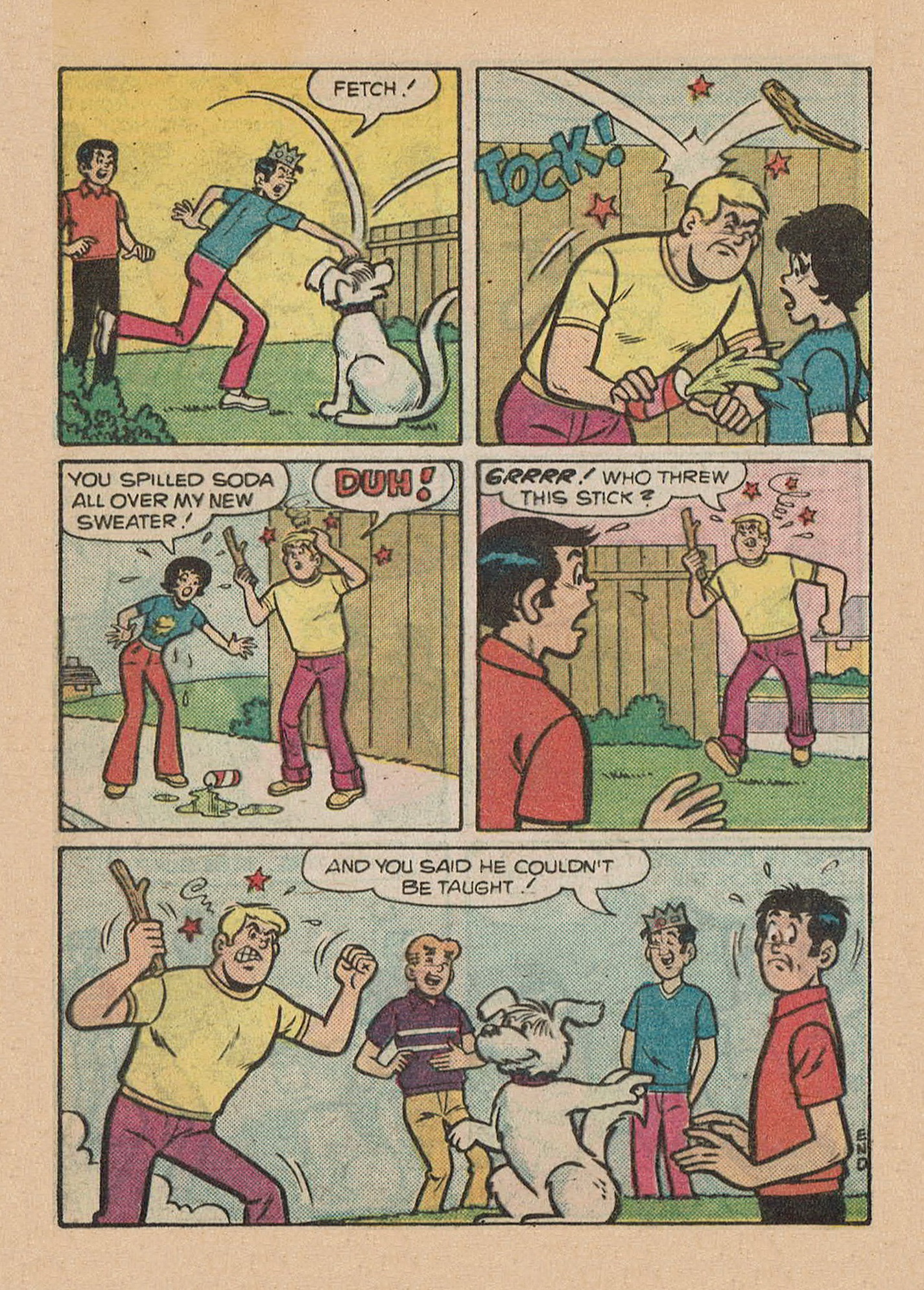 Read online Jughead Jones Comics Digest comic -  Issue #46 - 52