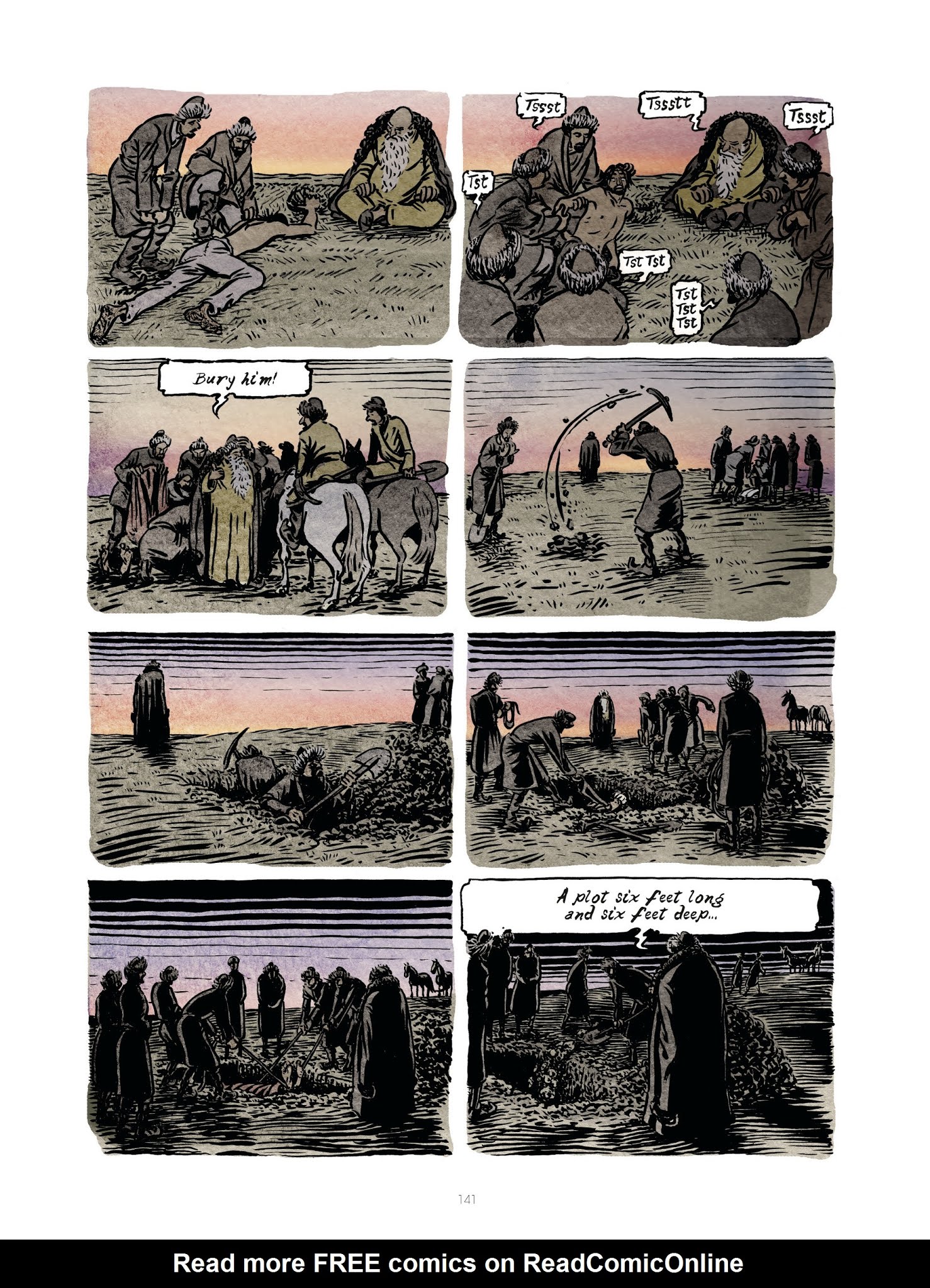 Read online How Much Land Does A Man Need? comic -  Issue # TPB - 135