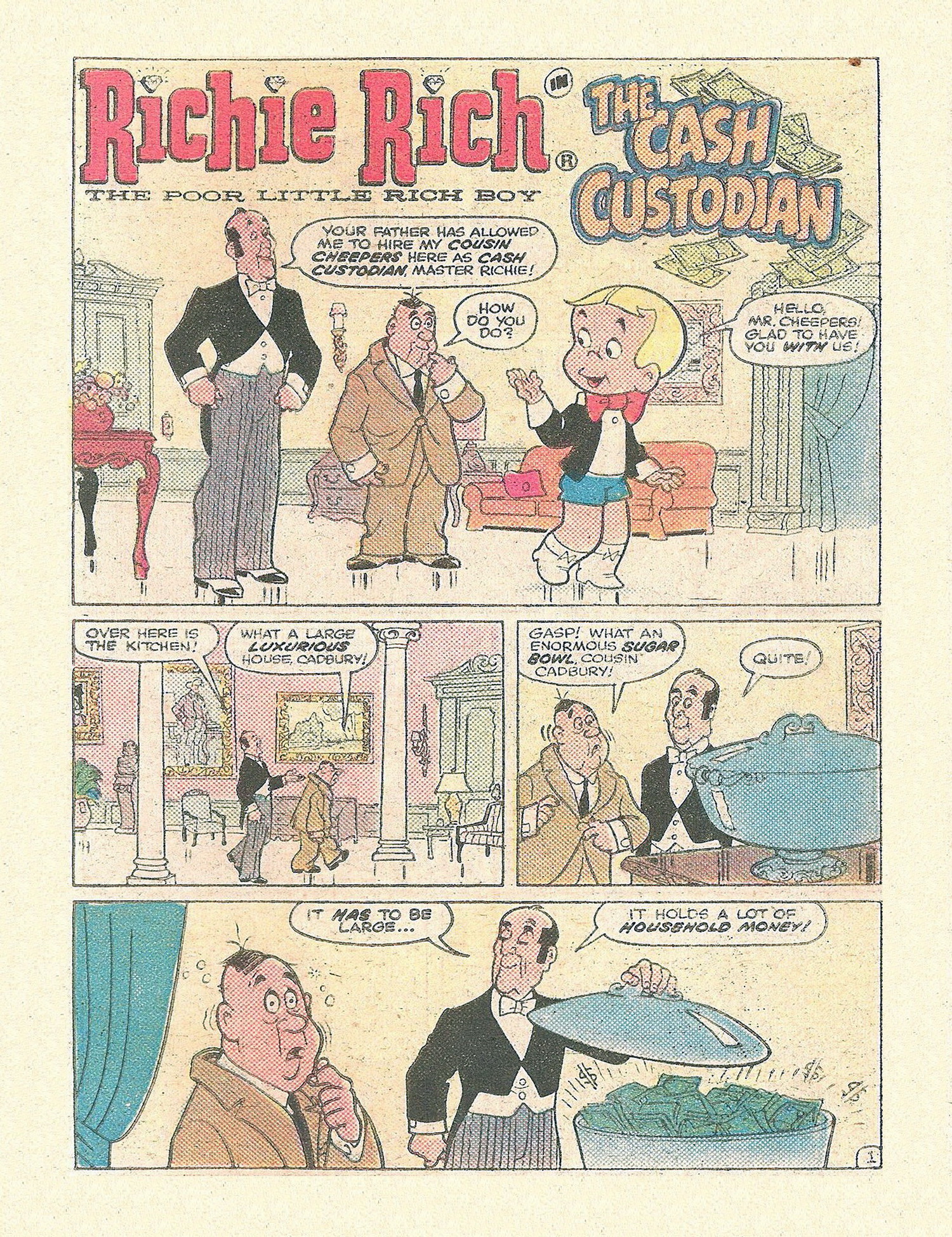Read online Richie Rich Digest Stories comic -  Issue #13 - 79