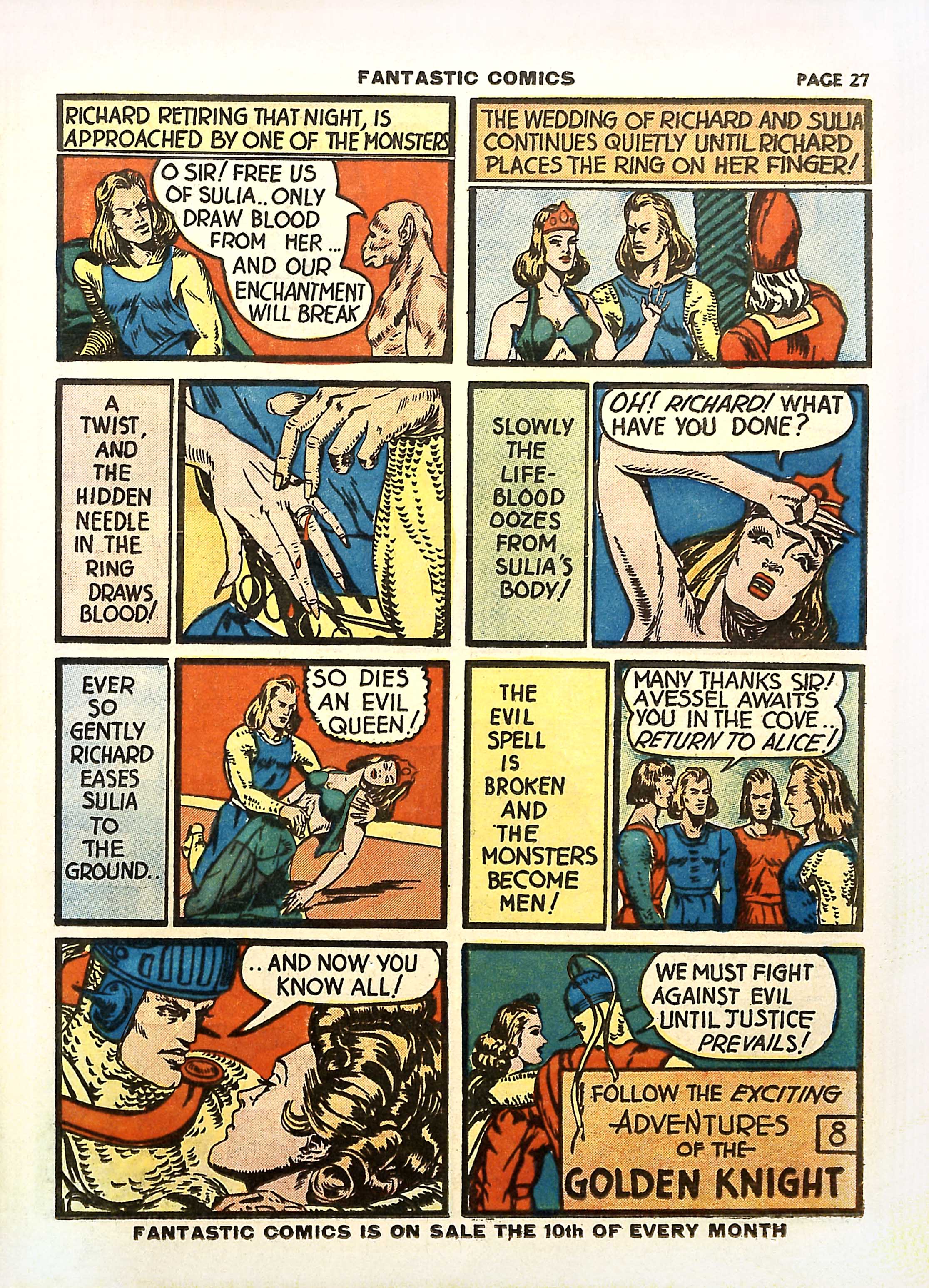 Read online Fantastic Comics comic -  Issue #11 - 30