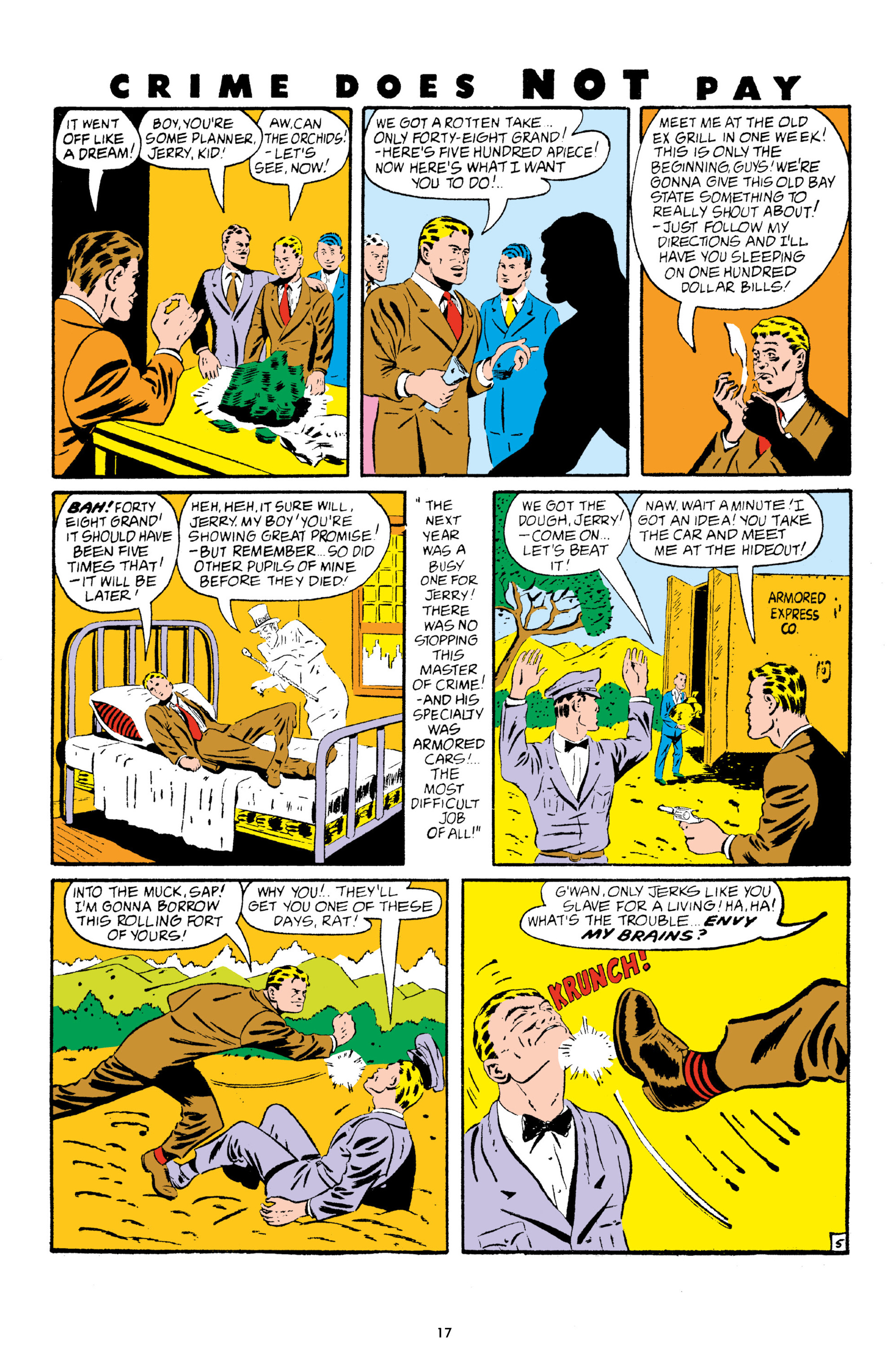 Read online Crime Does Not Pay Archives comic -  Issue # TPB 5 (Part 1) - 17