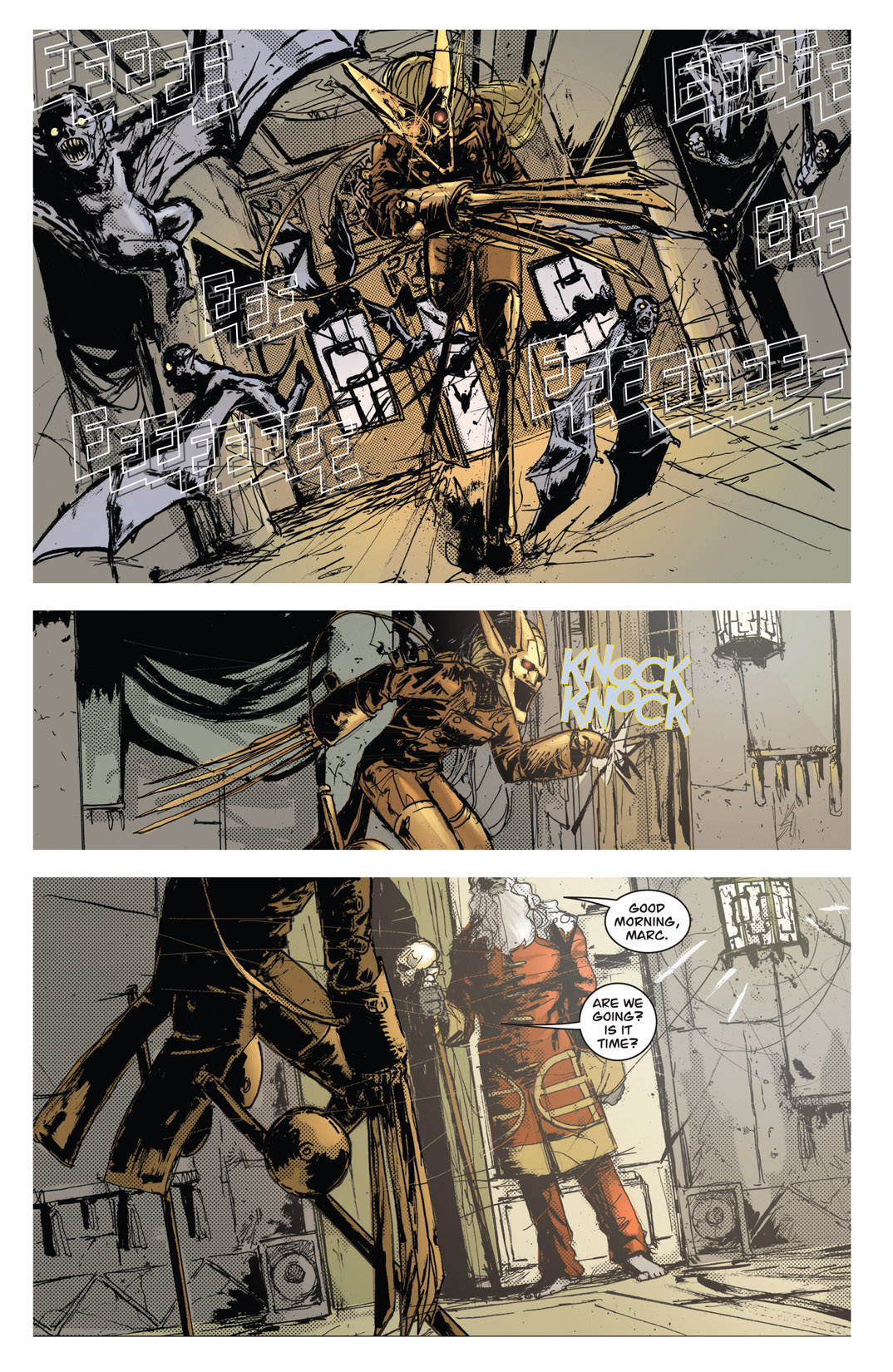 Read online Proof: Endangered comic -  Issue #4 - 5