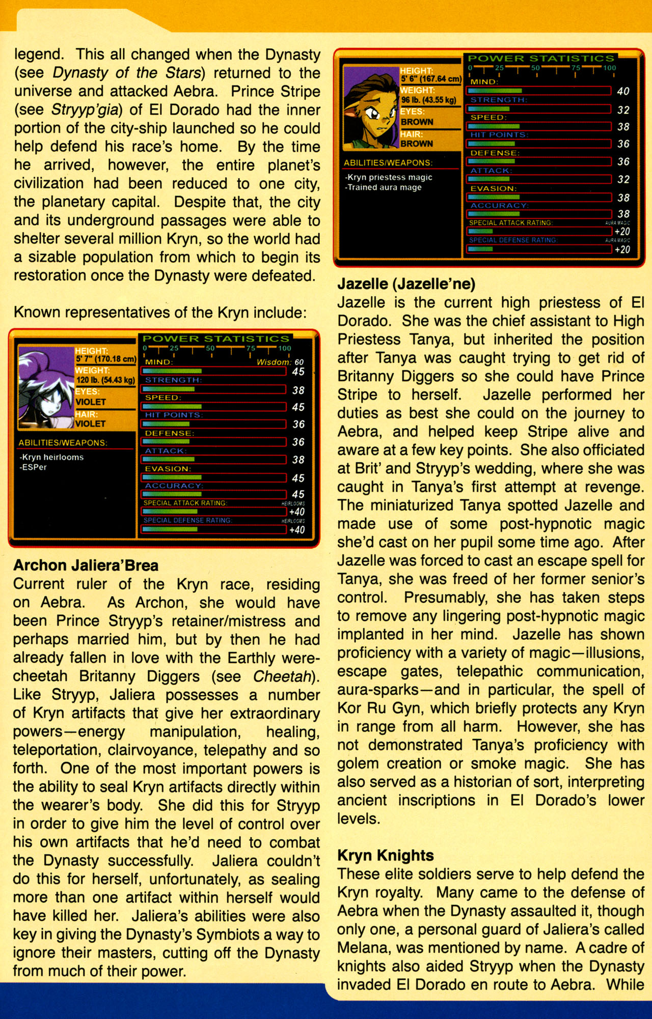 Read online Gold Digger Sourcebook: The Official Handbook of the GD Universe comic -  Issue #7 - 33