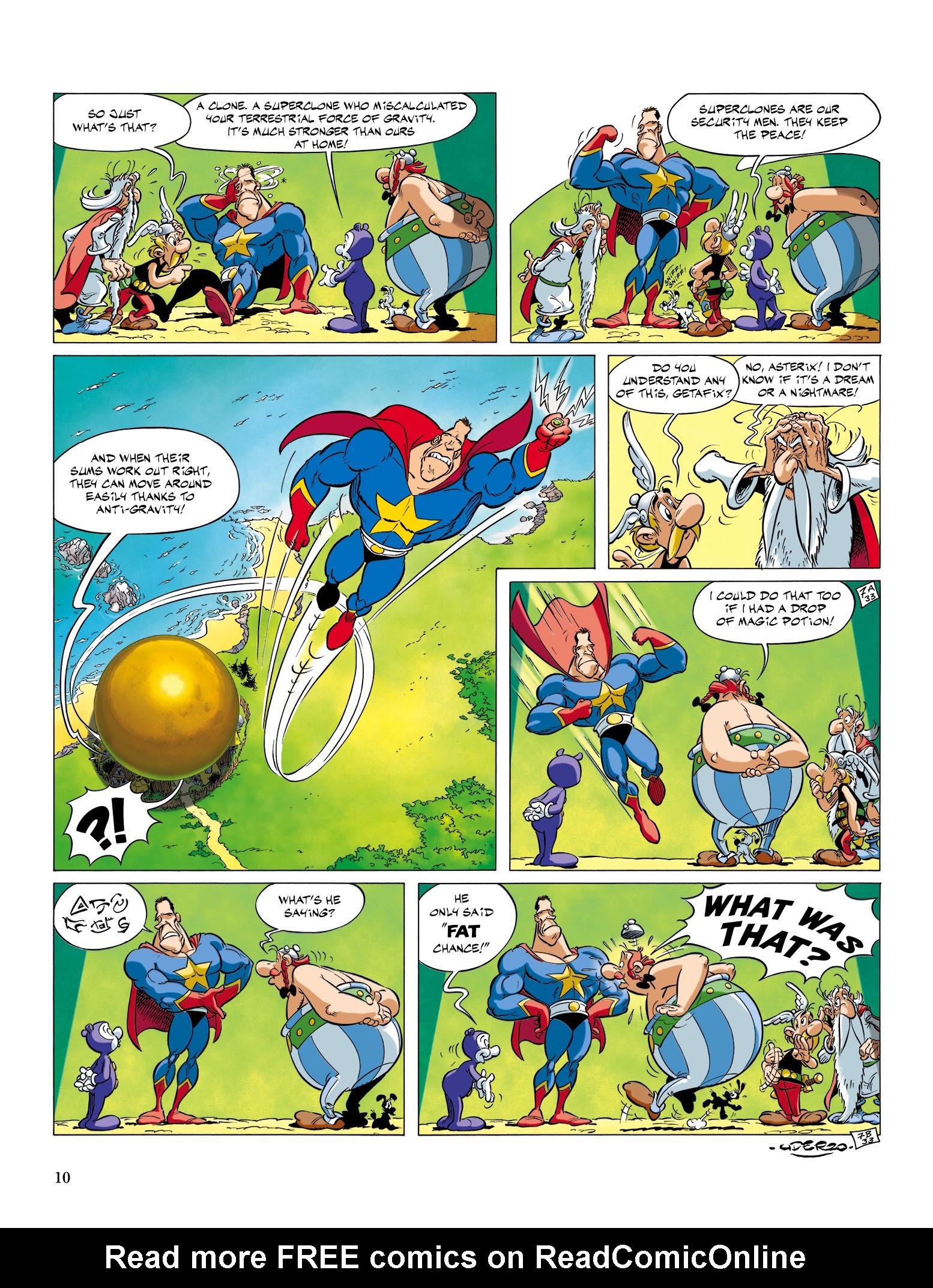 Read online Asterix comic -  Issue #33 - 11