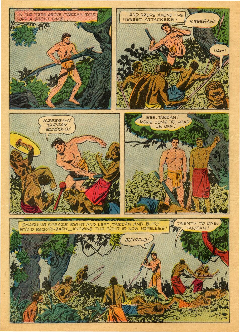 Read online Tarzan (1948) comic -  Issue #99 - 6