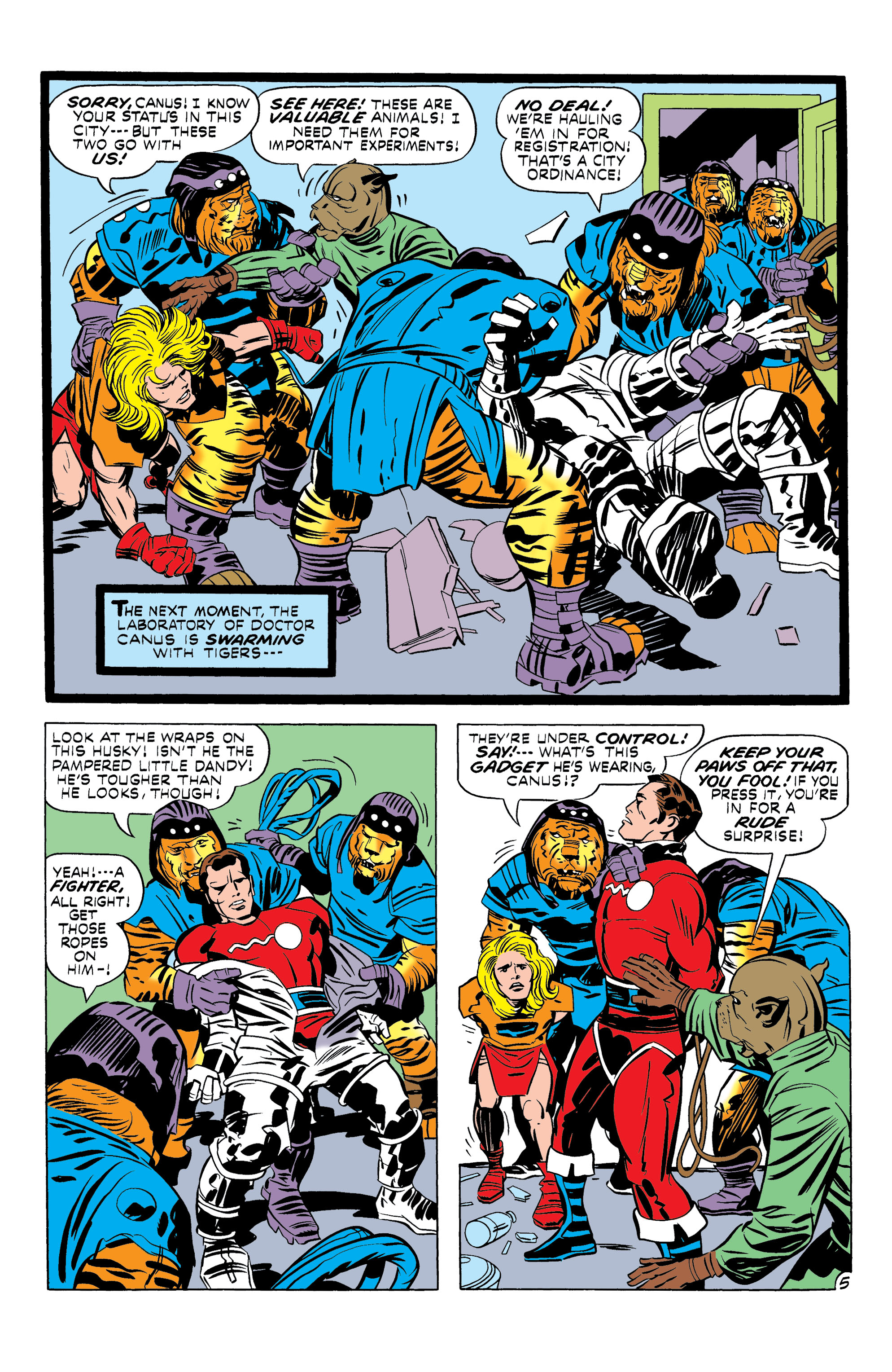 Read online Kamandi, The Last Boy On Earth comic -  Issue #2 - 5