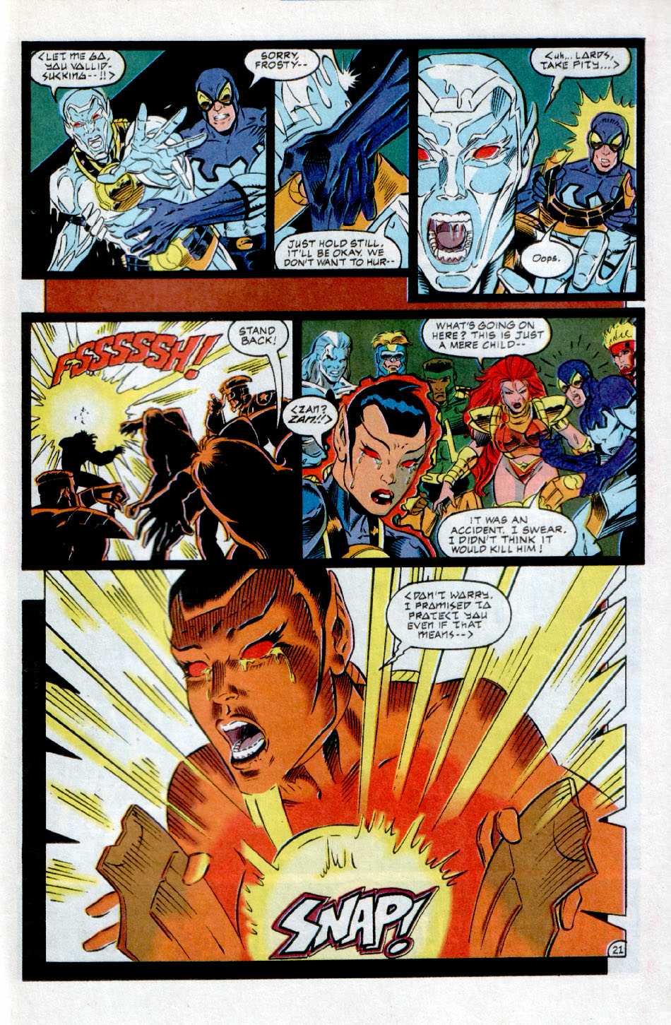 Read online Extreme Justice comic -  Issue #9 - 22