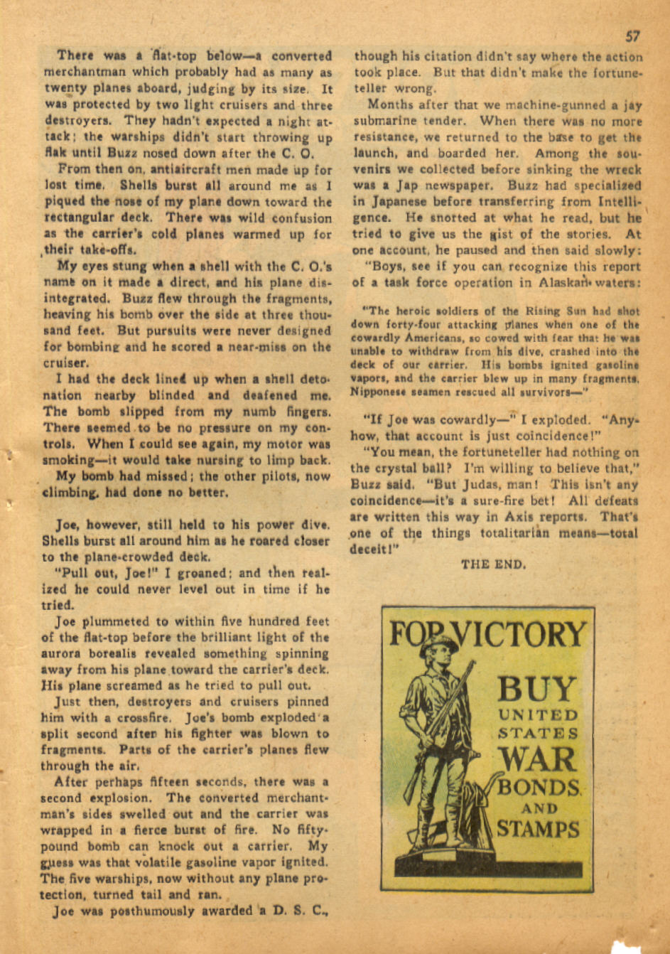 Read online Shadow Comics comic -  Issue #32 - 58