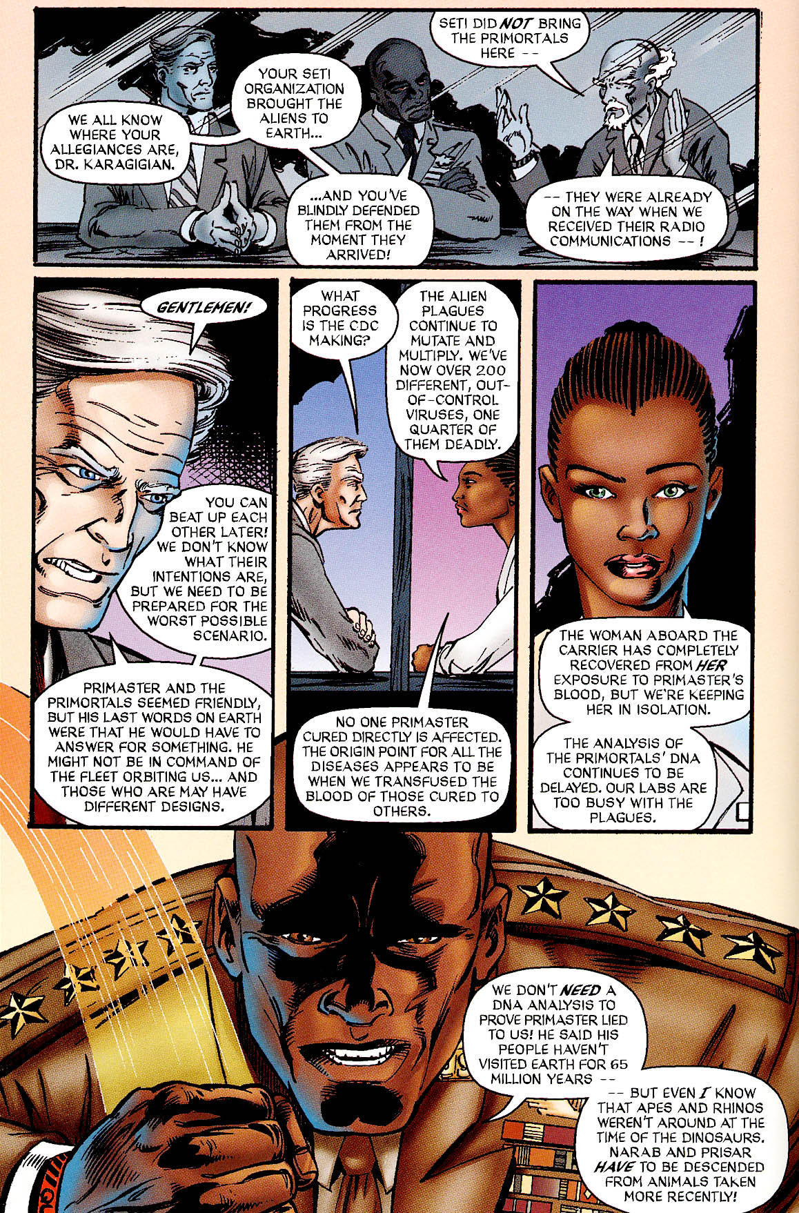 Read online Leonard Nimoy's Primortals (1996) comic -  Issue #5 - 8