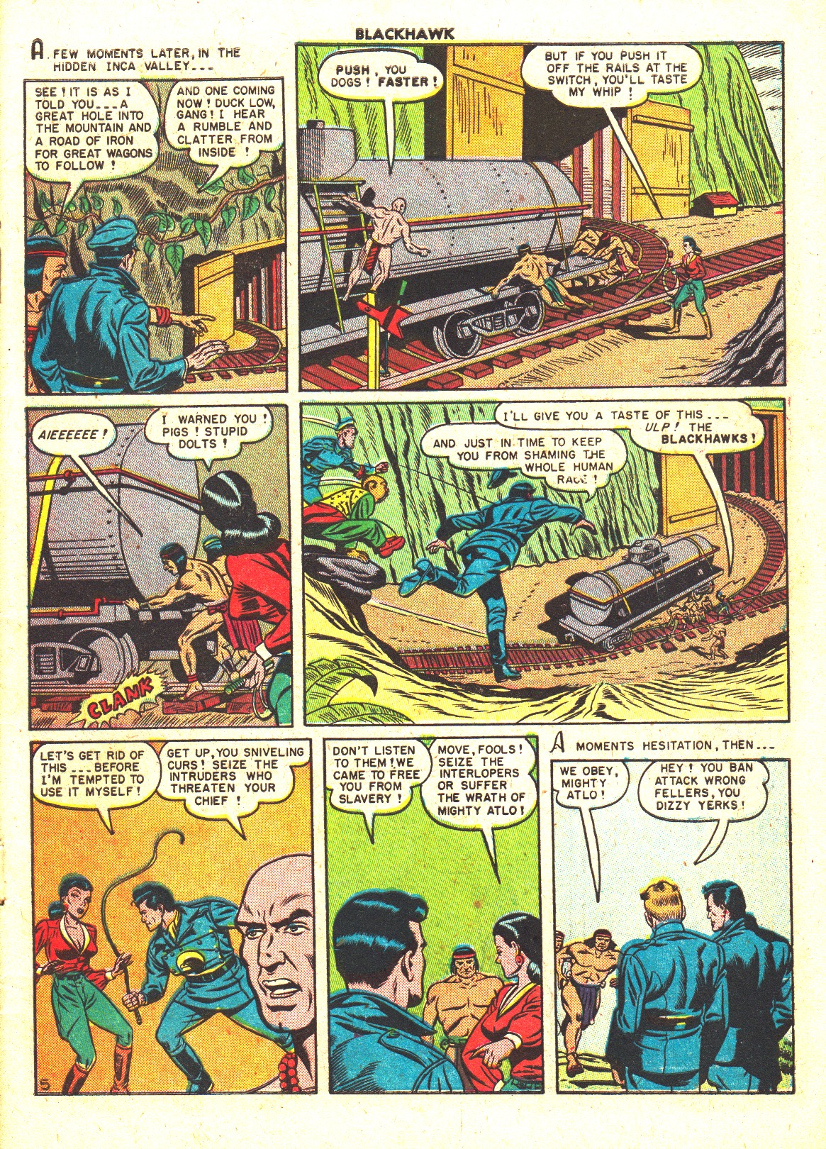 Read online Blackhawk (1957) comic -  Issue #35 - 7