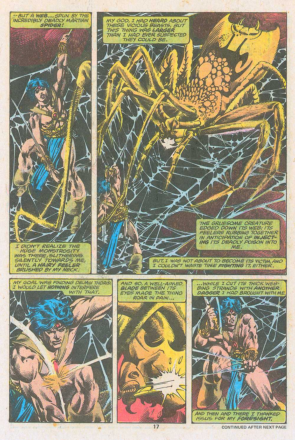Read online John Carter Warlord of Mars comic -  Issue #5 - 19