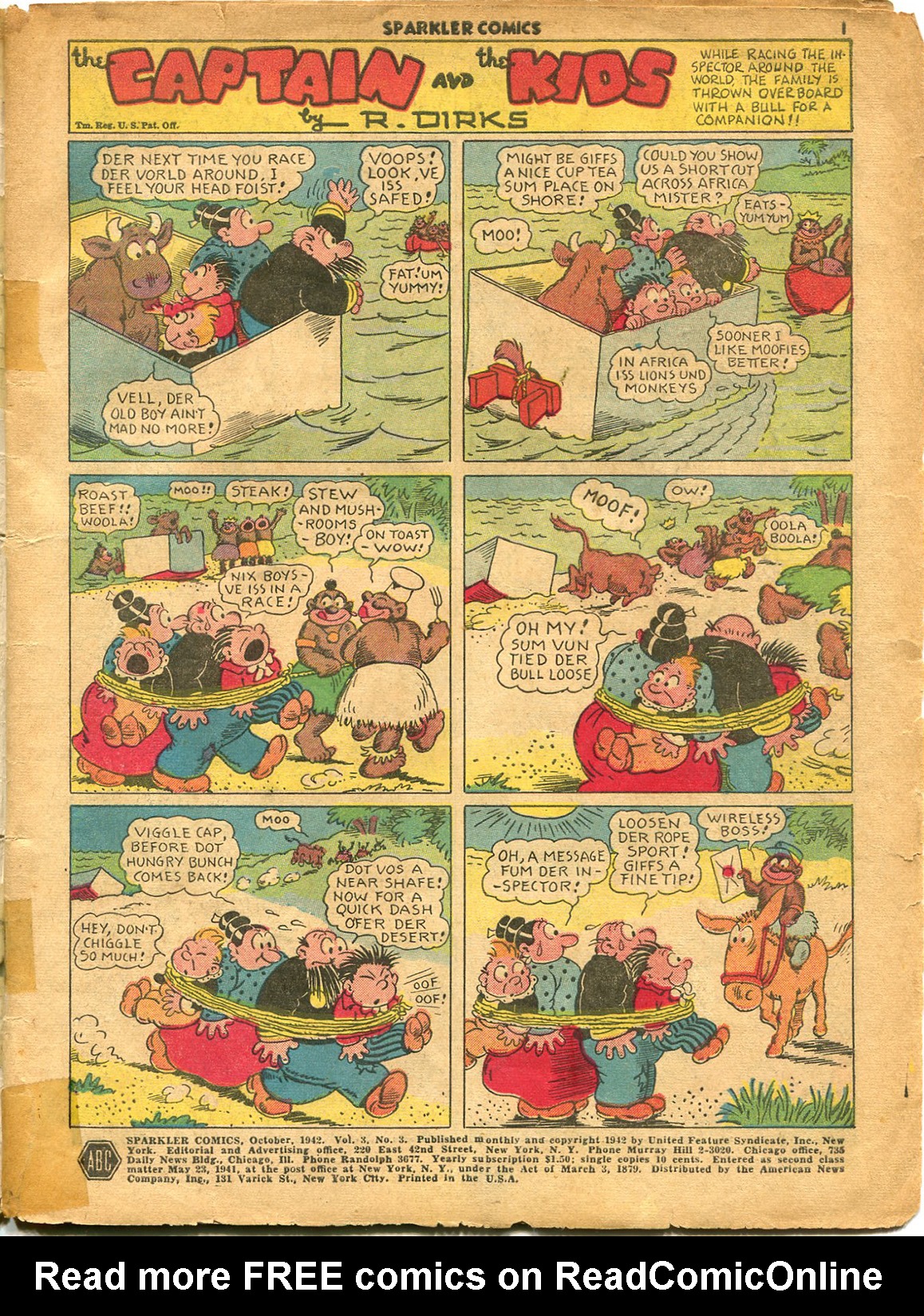 Read online Sparkler Comics comic -  Issue #15 - 3