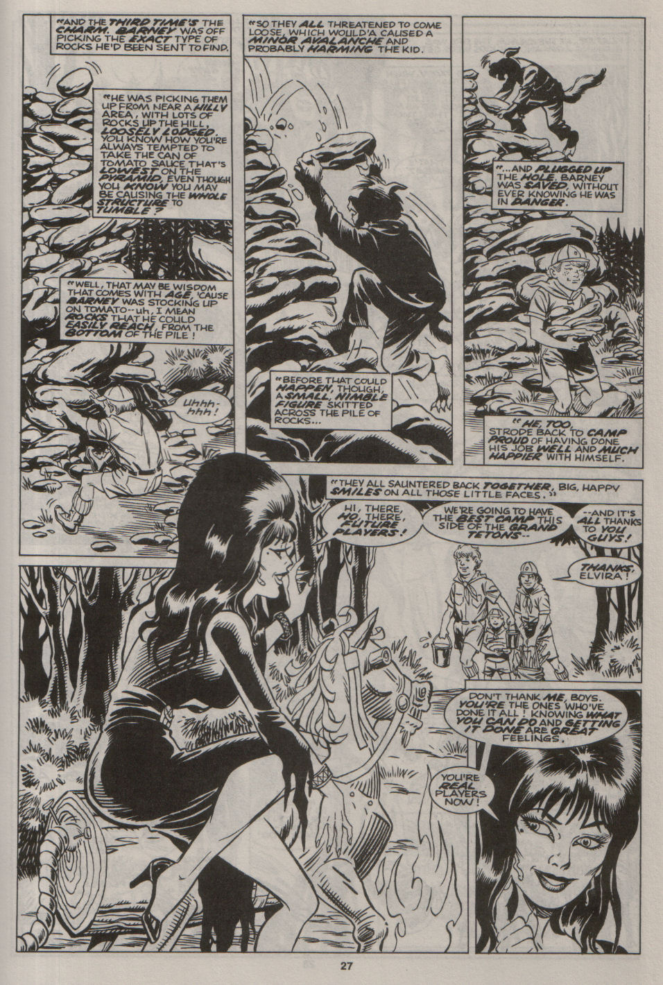 Read online Elvira, Mistress of the Dark comic -  Issue #14 - 26