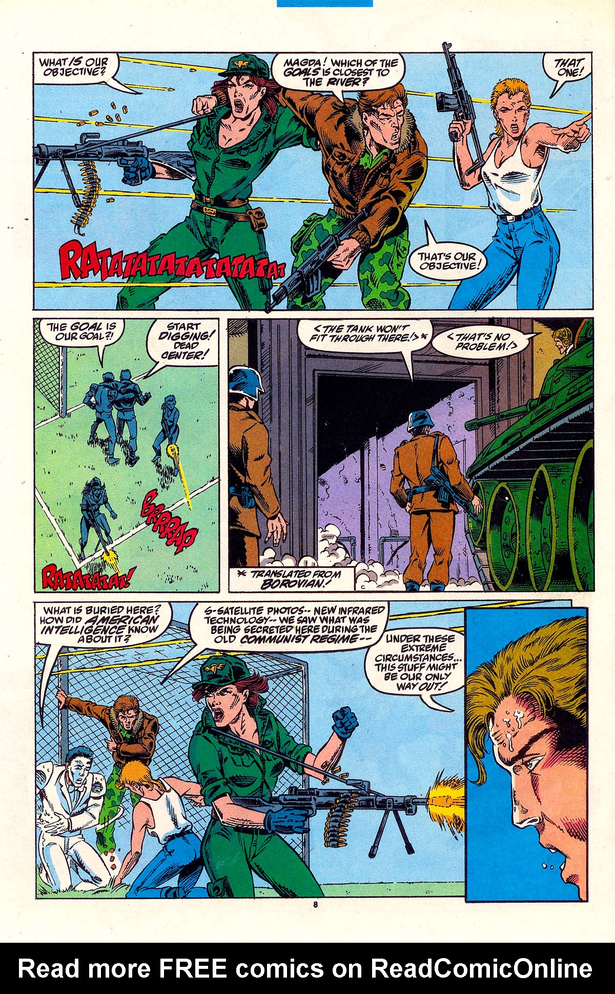 Read online G.I. Joe: A Real American Hero comic -  Issue #129 - 6